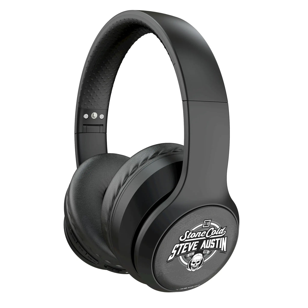 Stone Cold Steve Austin Steel Wireless Over-Ear Headphones With Case