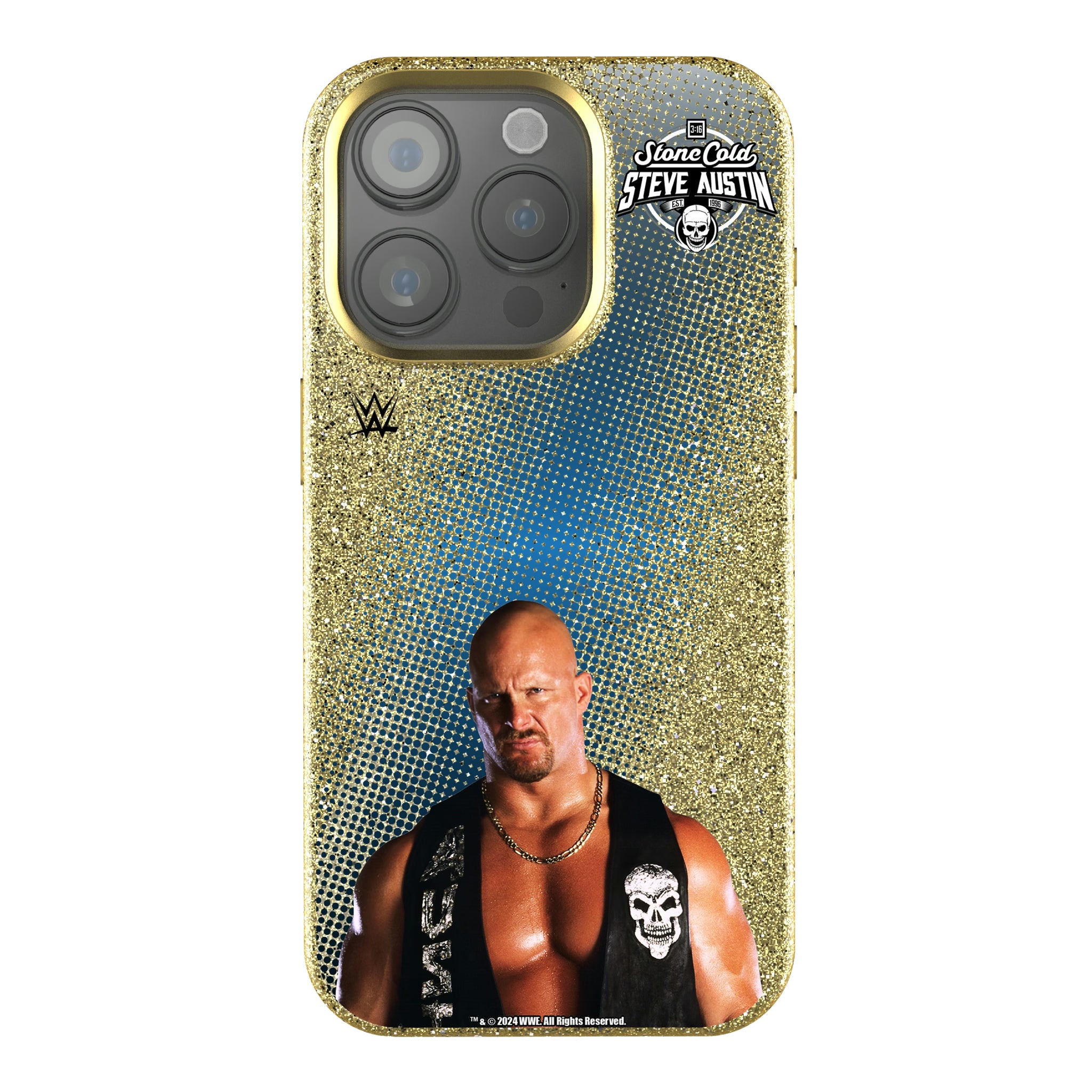 Stone Cold Steve Austin Superstar iPhone Bling Phone Case for Apple iPhone