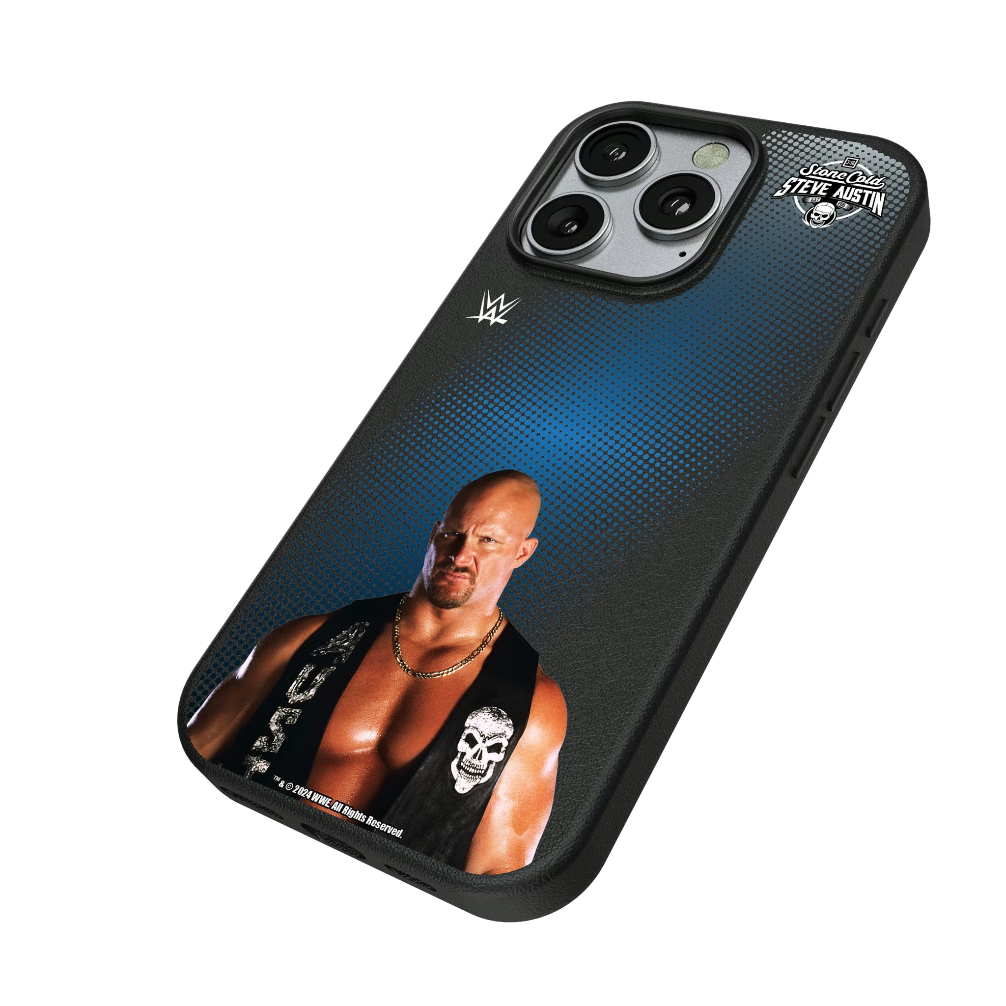 Stone Cold Steve Austin Superstar iPhone MagSafe Compatible Phone Case for Apple iPhone - Isometric View