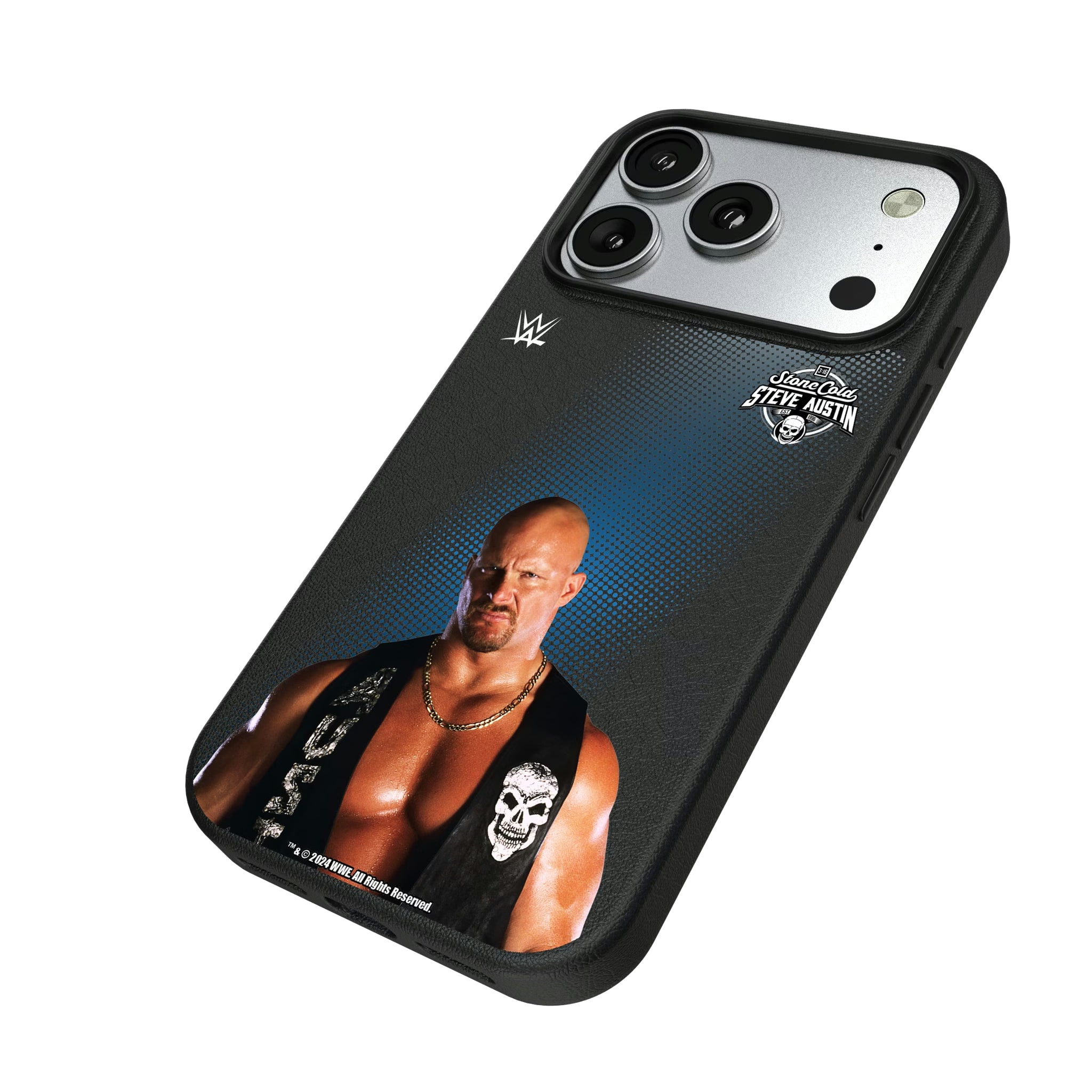 Stone Cold Steve Austin Superstar iPhone MagSafe Compatible Phone Case for Apple iPhone - Isometric View#Device_iPhone 17 Pro