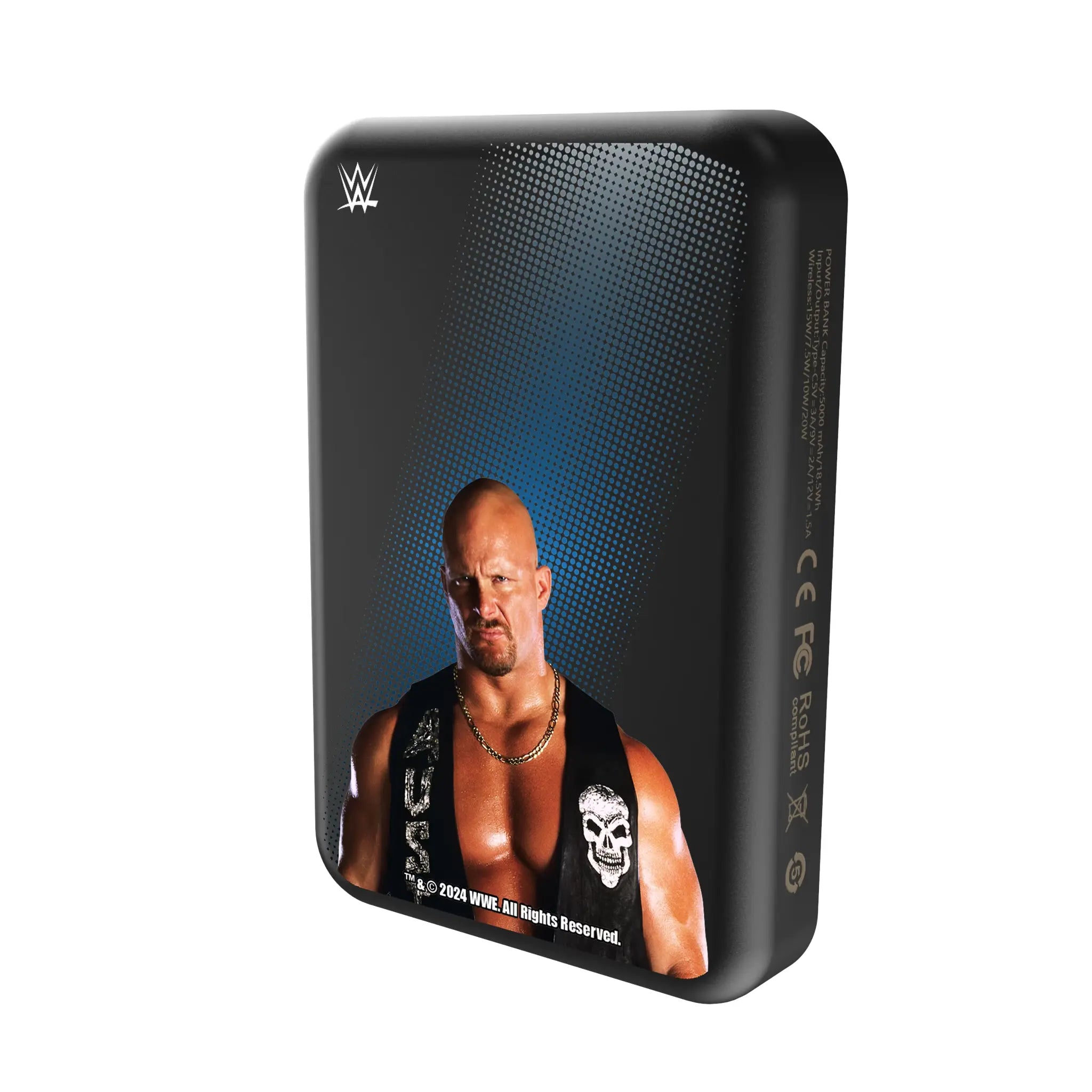 Stone Cold Steve Austin Superstar Wireless Mag Power Bank