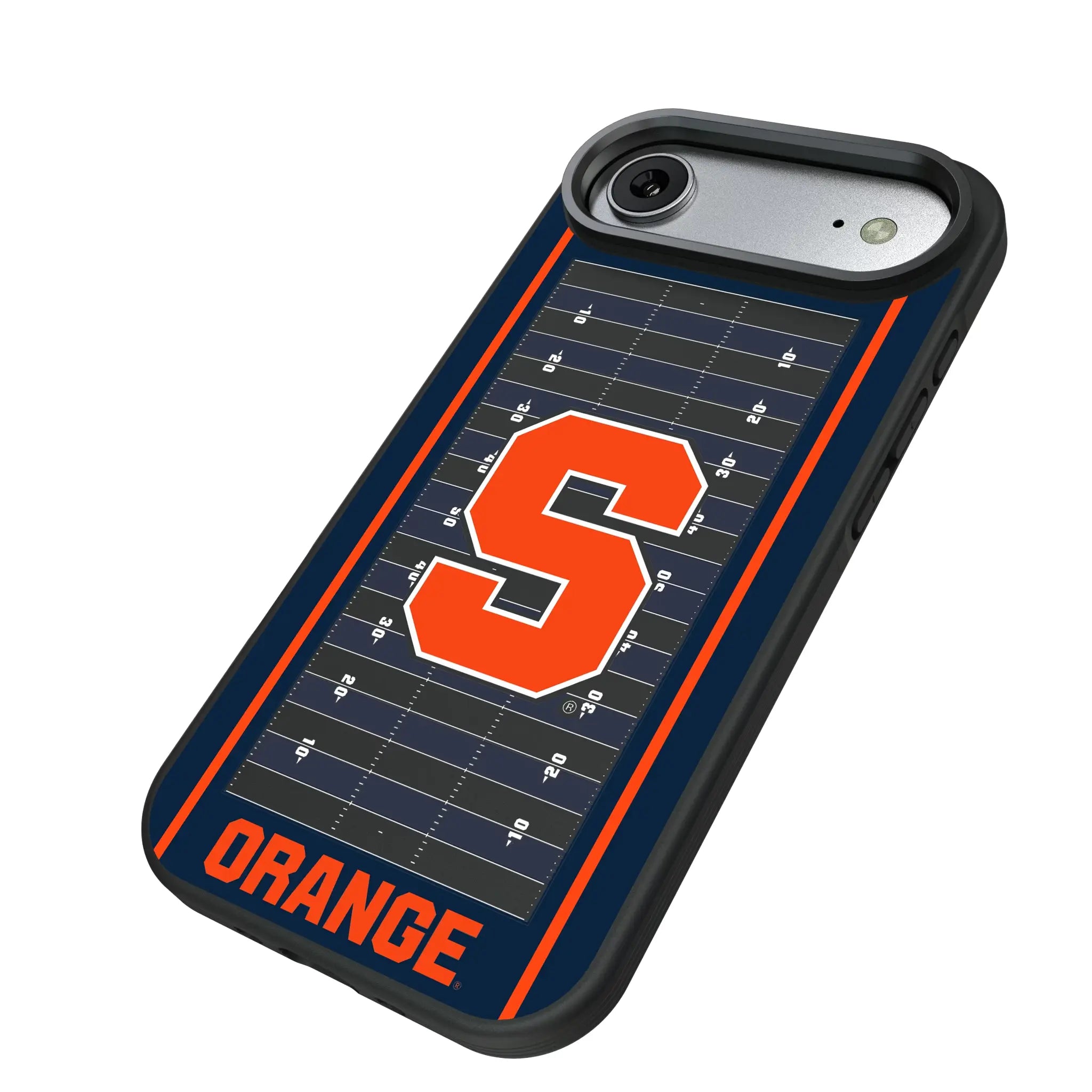 Syracuse University Orange Field iPhone Bump Phone Case for Apple iPhone - Isometric View#Device_iPhone Air