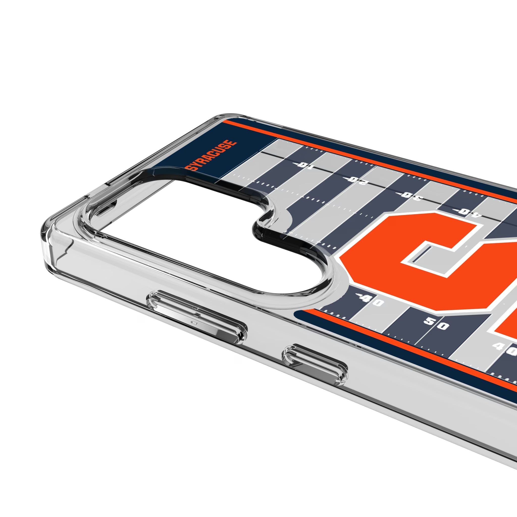 Syracuse University Orange Field Galaxy Clear Phone Case for Samsung Galaxy - Detail