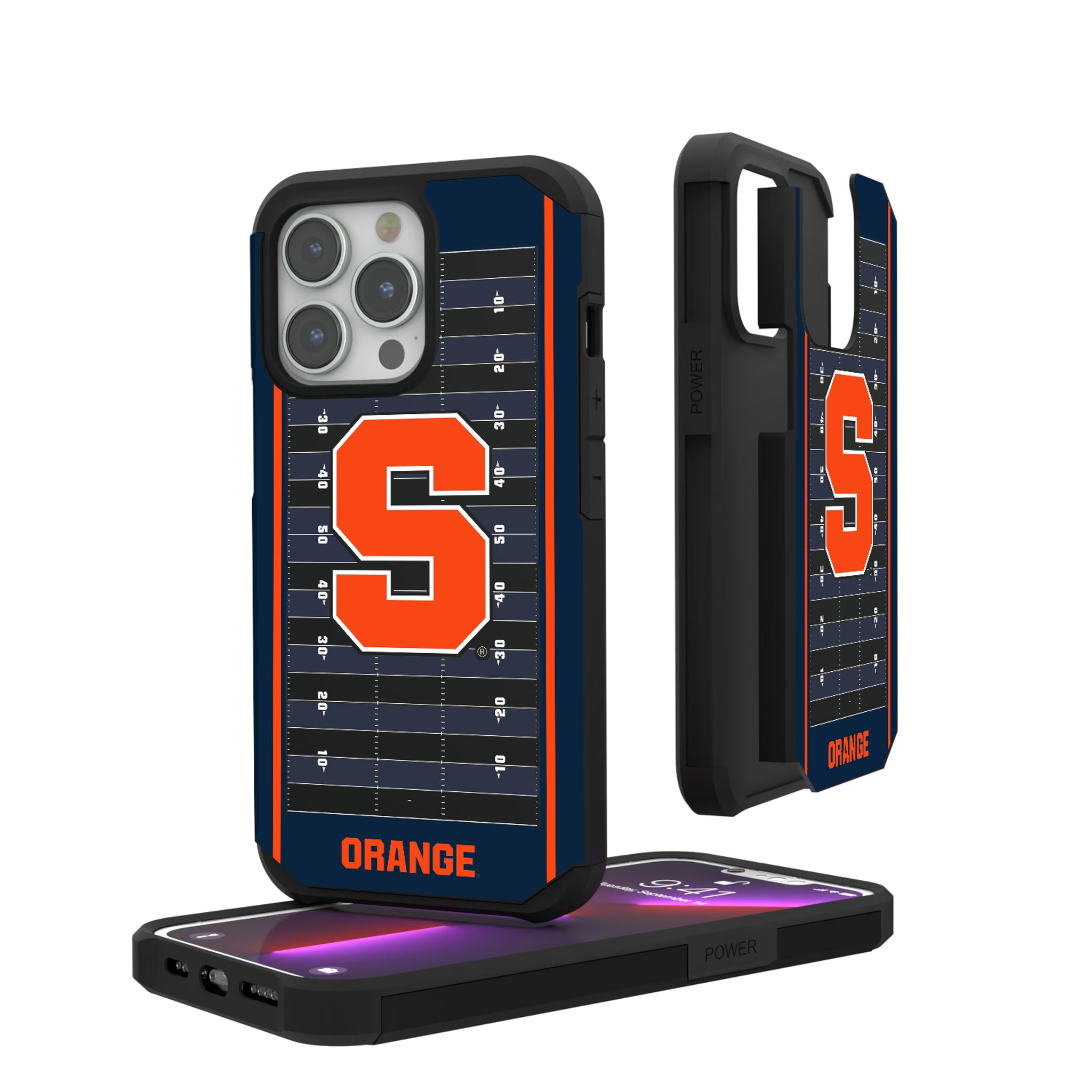 Syracuse University Orange Field iPhone Rugged Phone Case for Apple iPhone