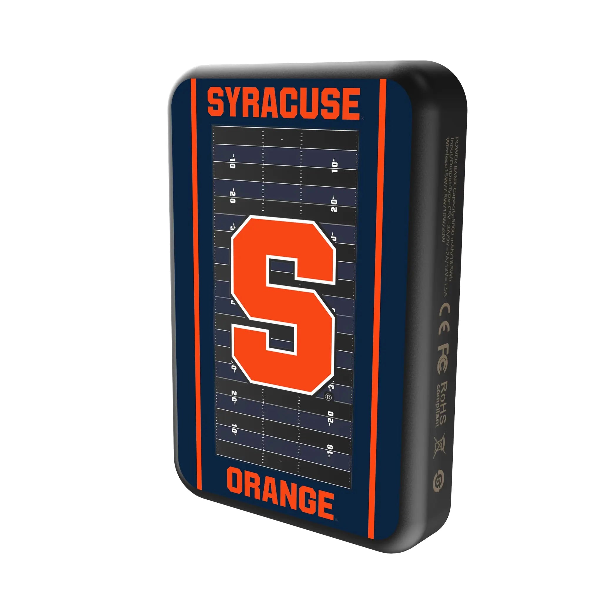 Syracuse University Orange Field Wireless Mag Power Bank