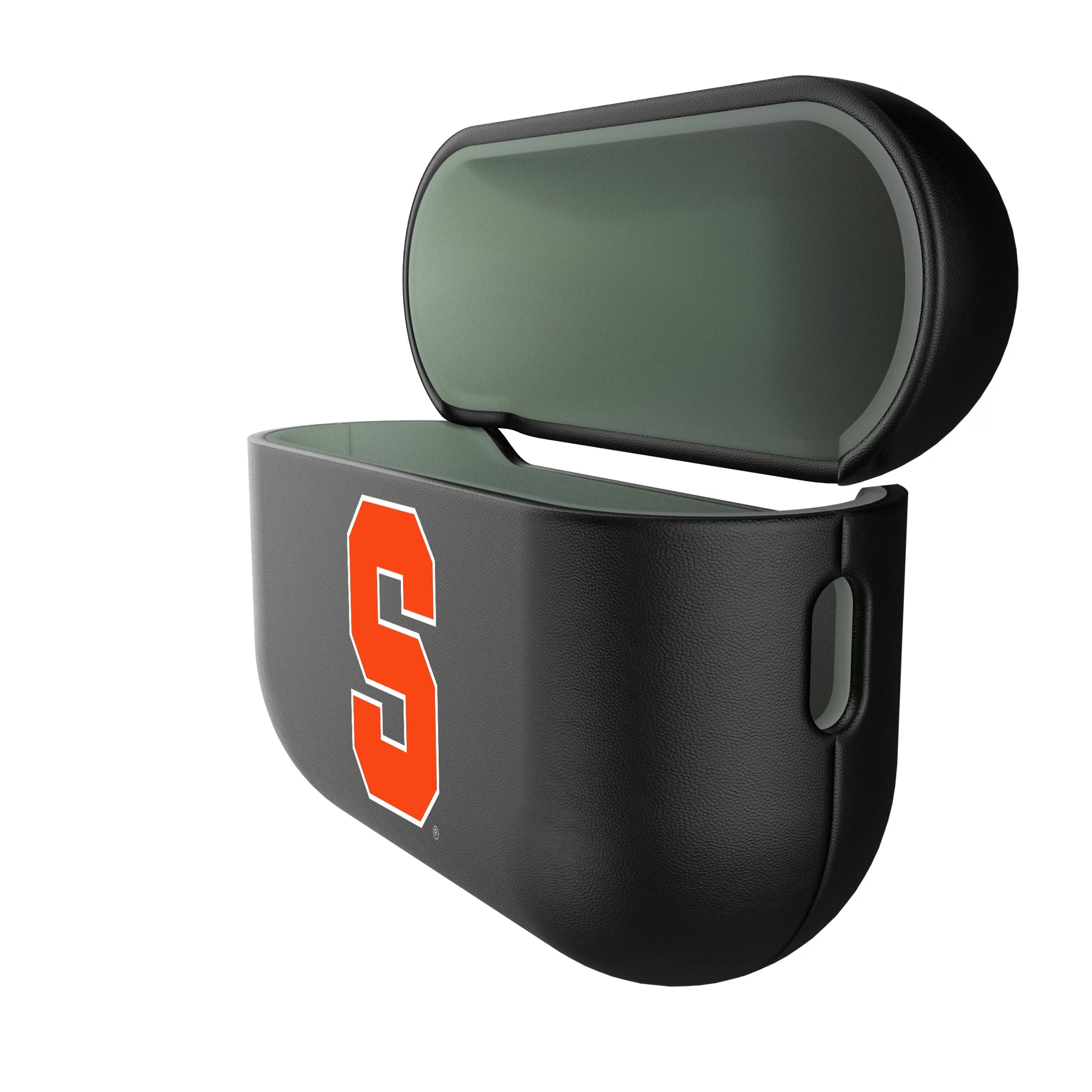 Syracuse University Orange Insignia AirPods AirPod Case Cover - Isometric View#Device_AirPods Pro 3
