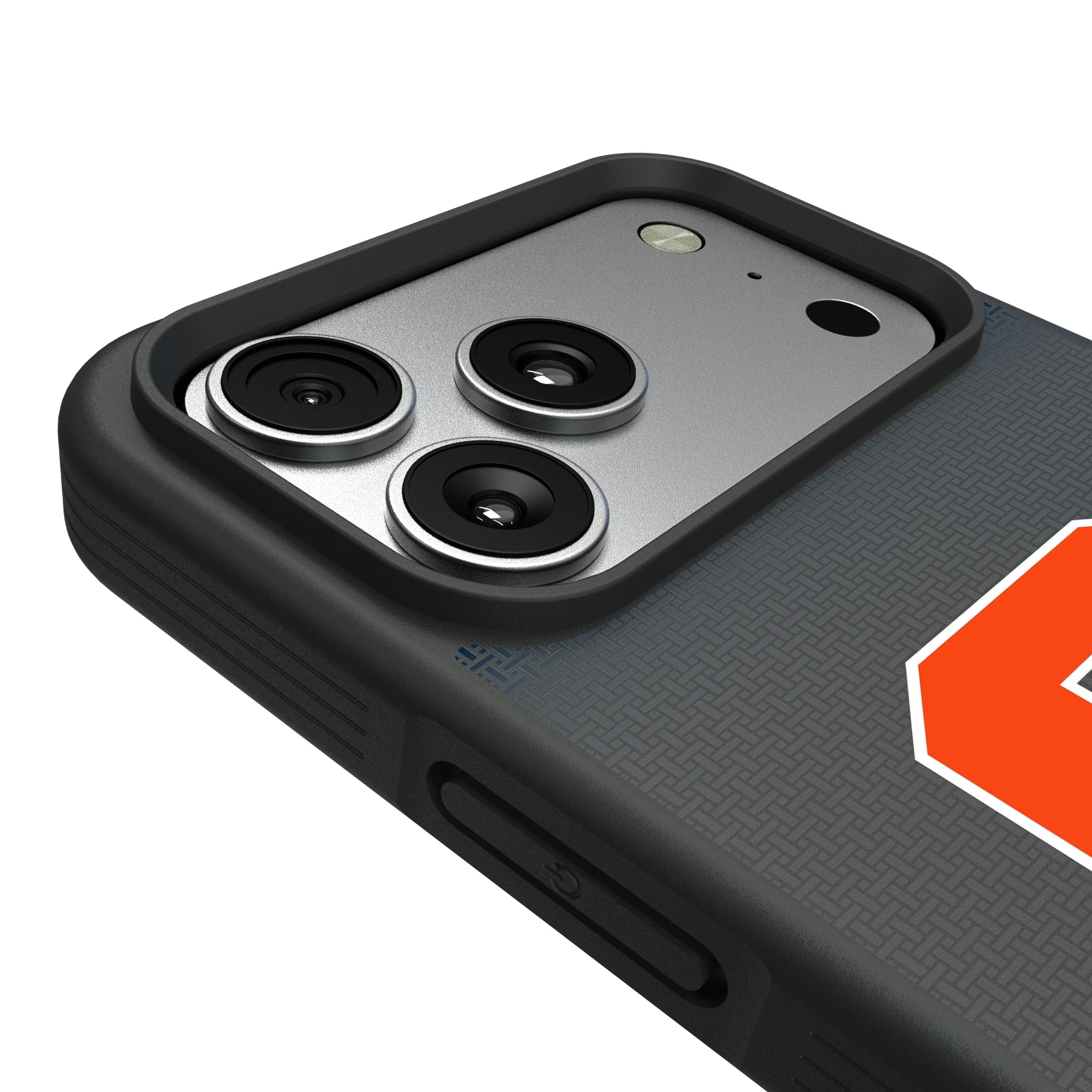 Syracuse University Orange Linen iPhone Bump Phone Case for Apple iPhone - Detail#Device_iPhone 17 Pro Max