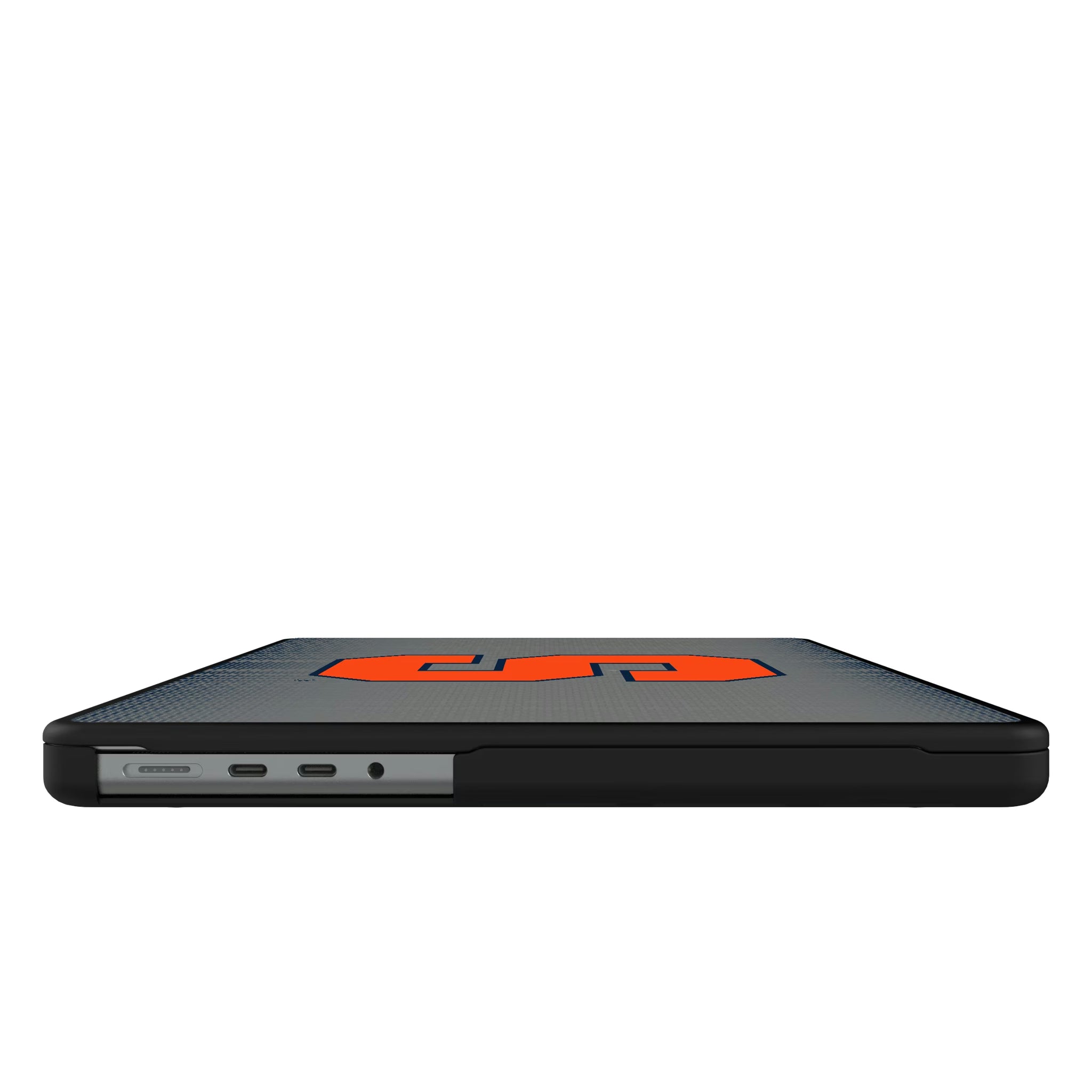 Syracuse University Orange Linen MacBook Laptop Case for Apple MacBook#Device_MacBook Pro (14-inch, 2021) / MacBook Pro (14-inch, 2023) / MacBook Pro (14-inch, 2024)