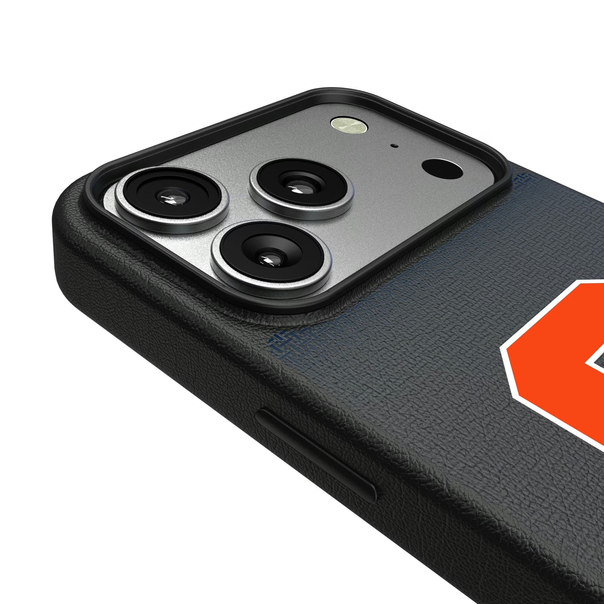 Syracuse University Orange Linen iPhone MagSafe Compatible Phone Case for Apple iPhone - Detail#Device_iPhone 17 Pro