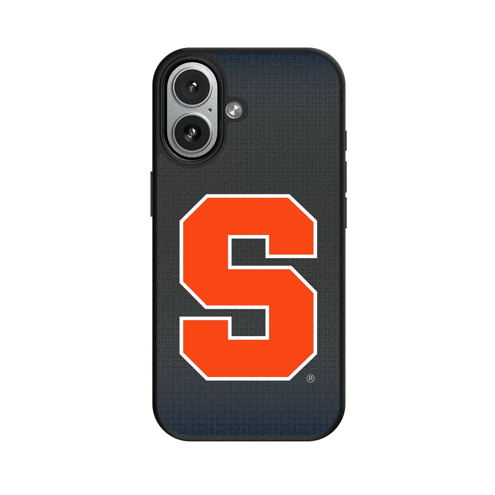 Syracuse University Orange Linen iPhone MagSafe Compatible Phone Case for Apple iPhone#Device_iPhone 17