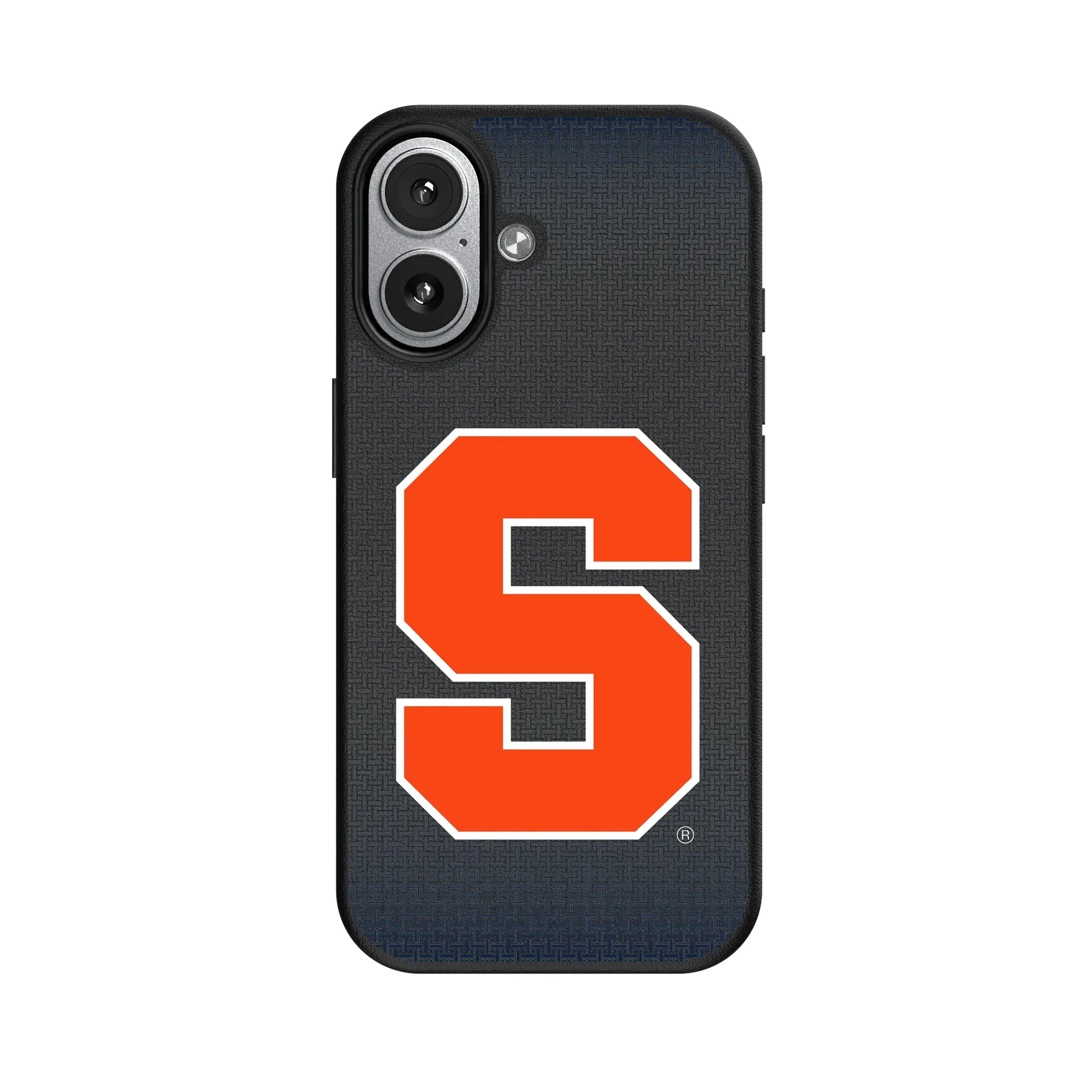 Syracuse University Orange Linen iPhone MagSafe Compatible Phone Case for Apple iPhone#Device_iPhone 17