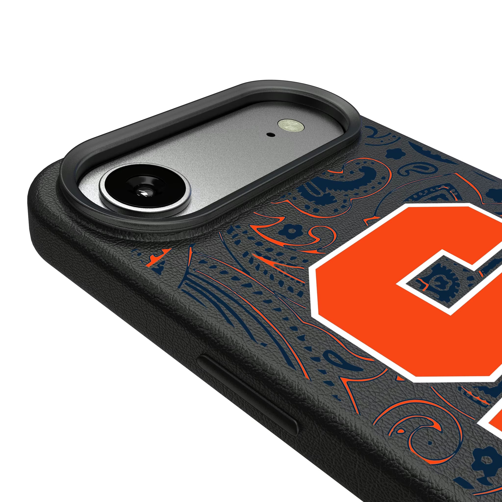 Syracuse University Orange Paisley iPhone MagSafe Compatible Phone Case for Apple iPhone - Detail#Device_iPhone Air