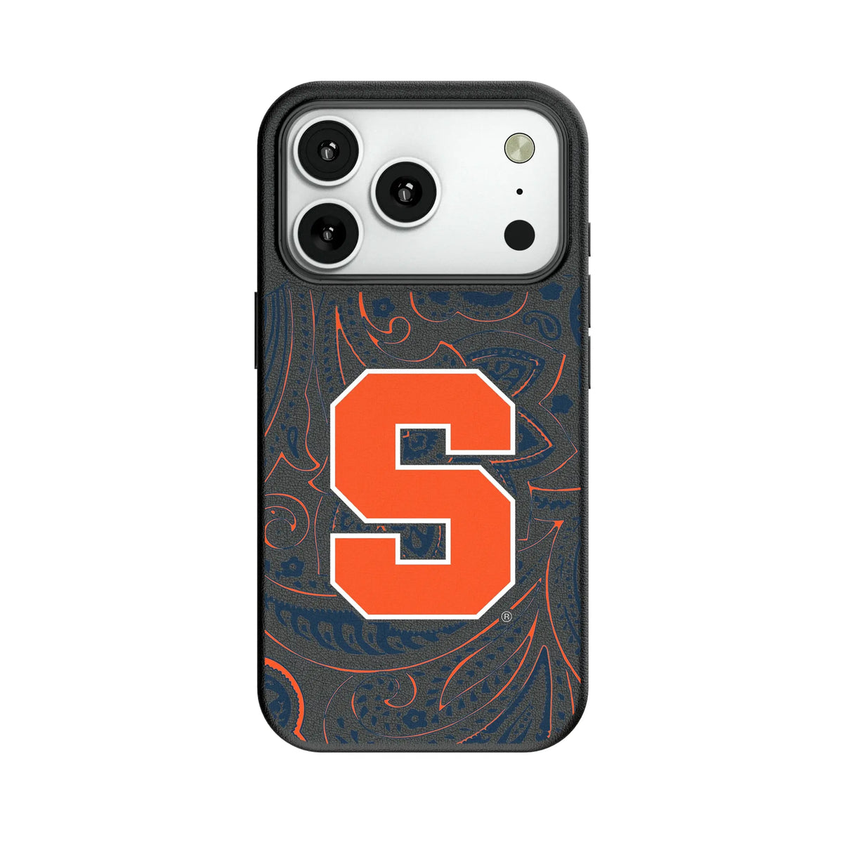 Syracuse University Orange Paisley MagSafe Compatible Phone Case for Apple iPhone