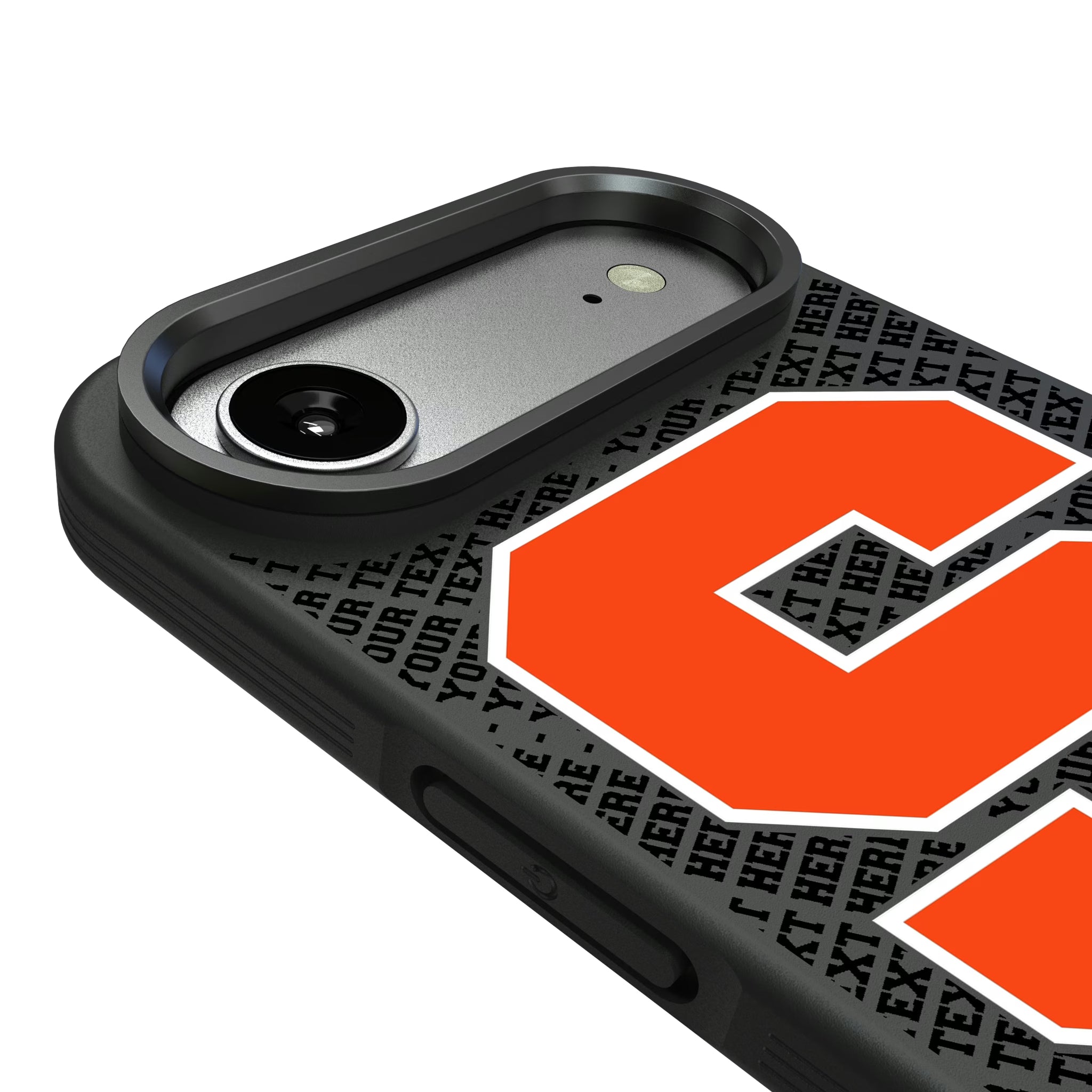 Syracuse University Orange Personalized EndZone Plus iPhone Bump Phone Case for Apple iPhone - Detail#Device_iPhone Air