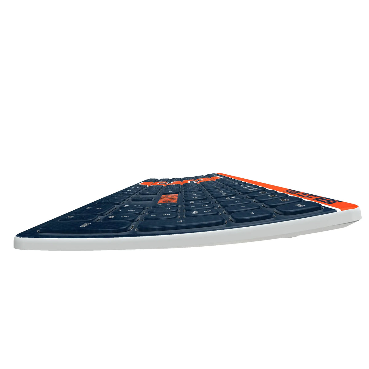 Syracuse University Orange Personalized Endzone Solid KKB605 Curved Wireless Keyboard
