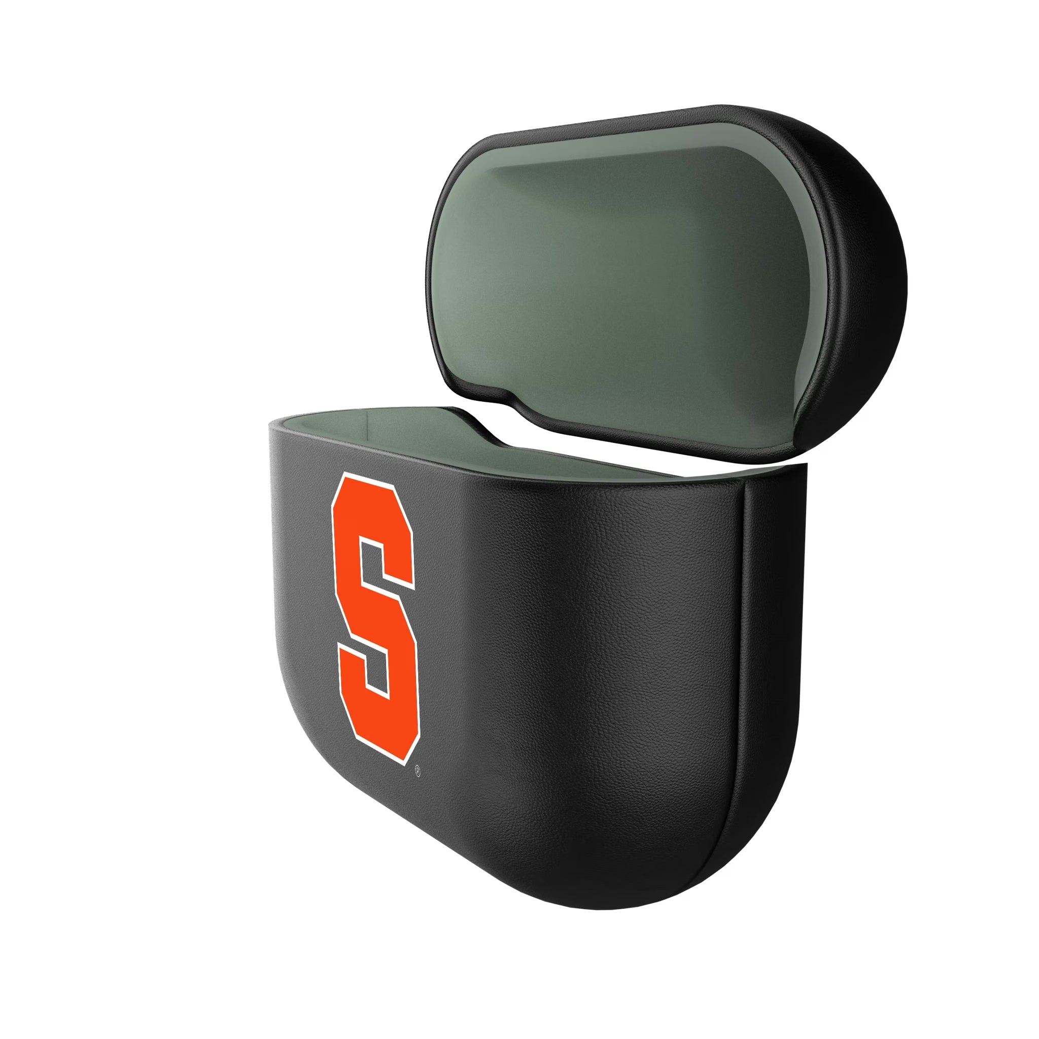 Syracuse University Orange Personalized Insignia AirPods AirPod Case Cover - Isometric View#Device_AirPods 4