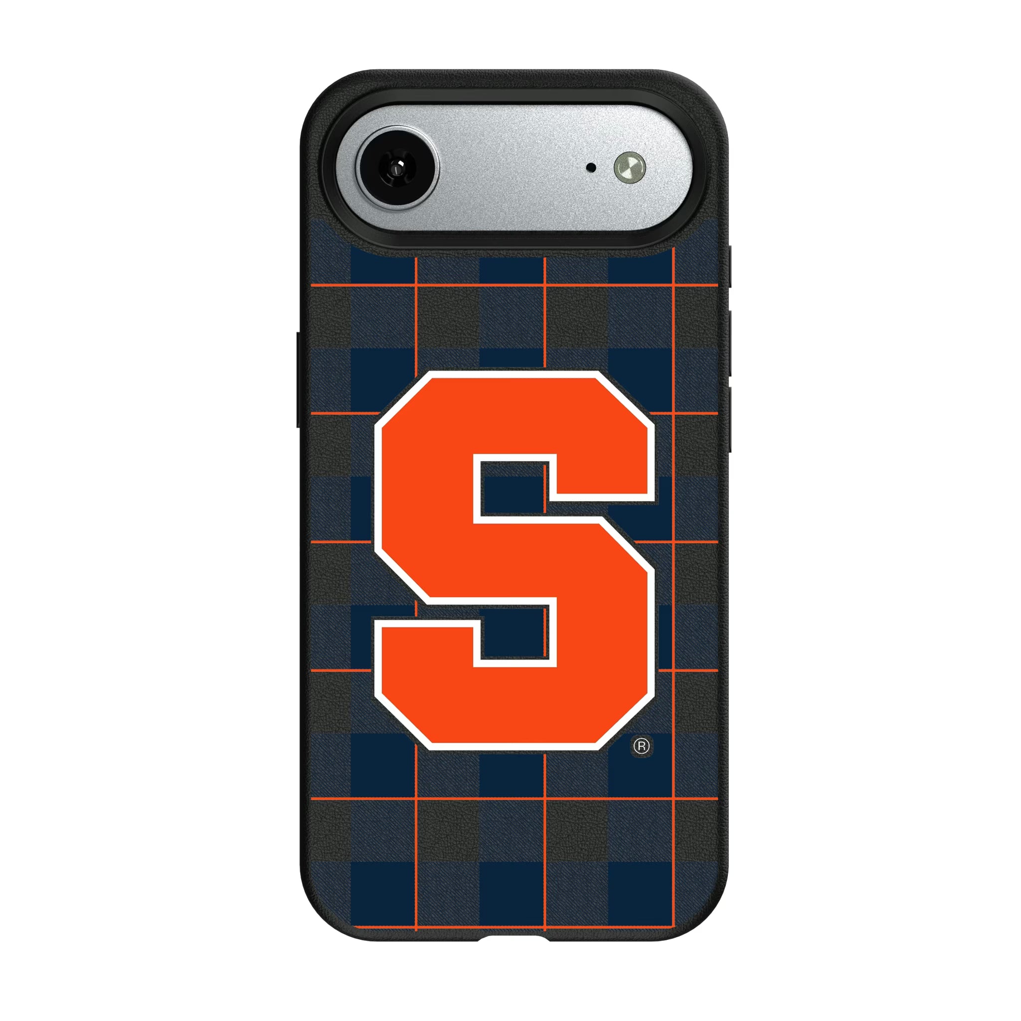 Syracuse University Orange Plaid iPhone MagSafe Compatible Phone Case for Apple iPhone#Device_iPhone Air