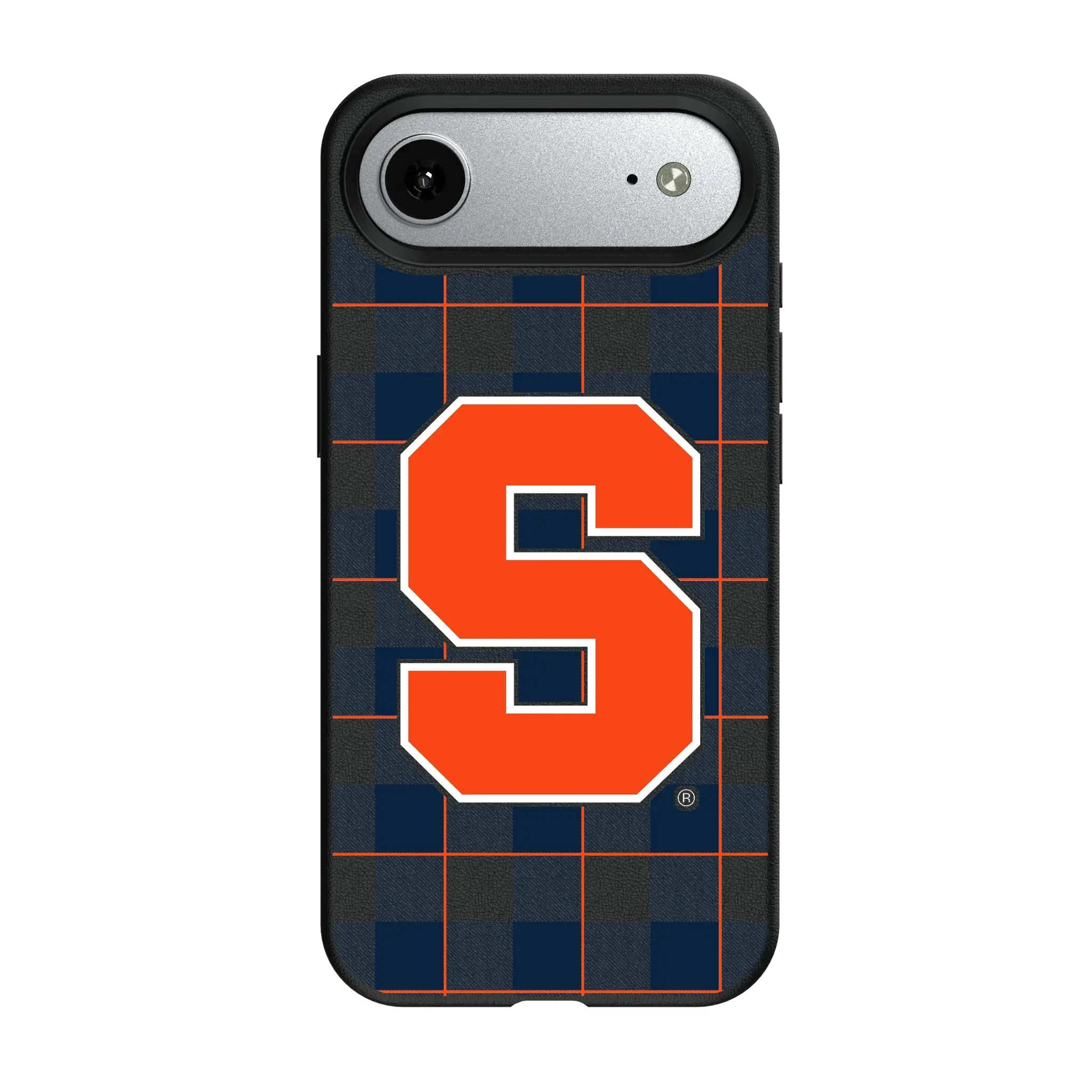 Syracuse University Orange Plaid iPhone MagSafe Compatible Phone Case for Apple iPhone#Device_iPhone Air