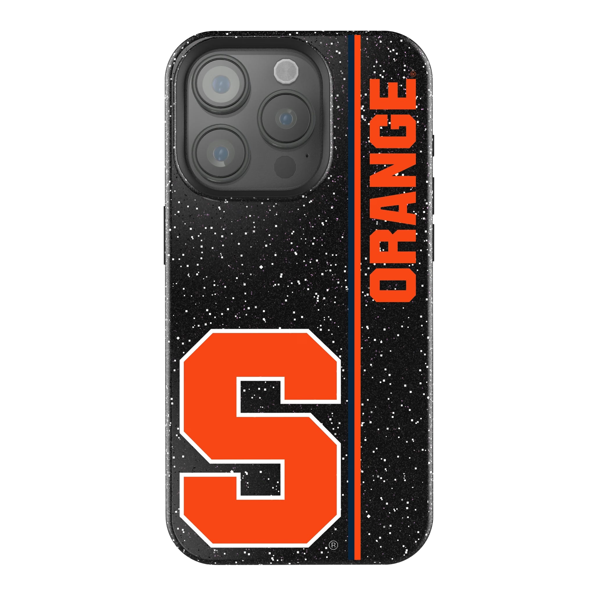 Syracuse University Orange Sidebar iPhone Bling Phone Case for Apple iPhone
