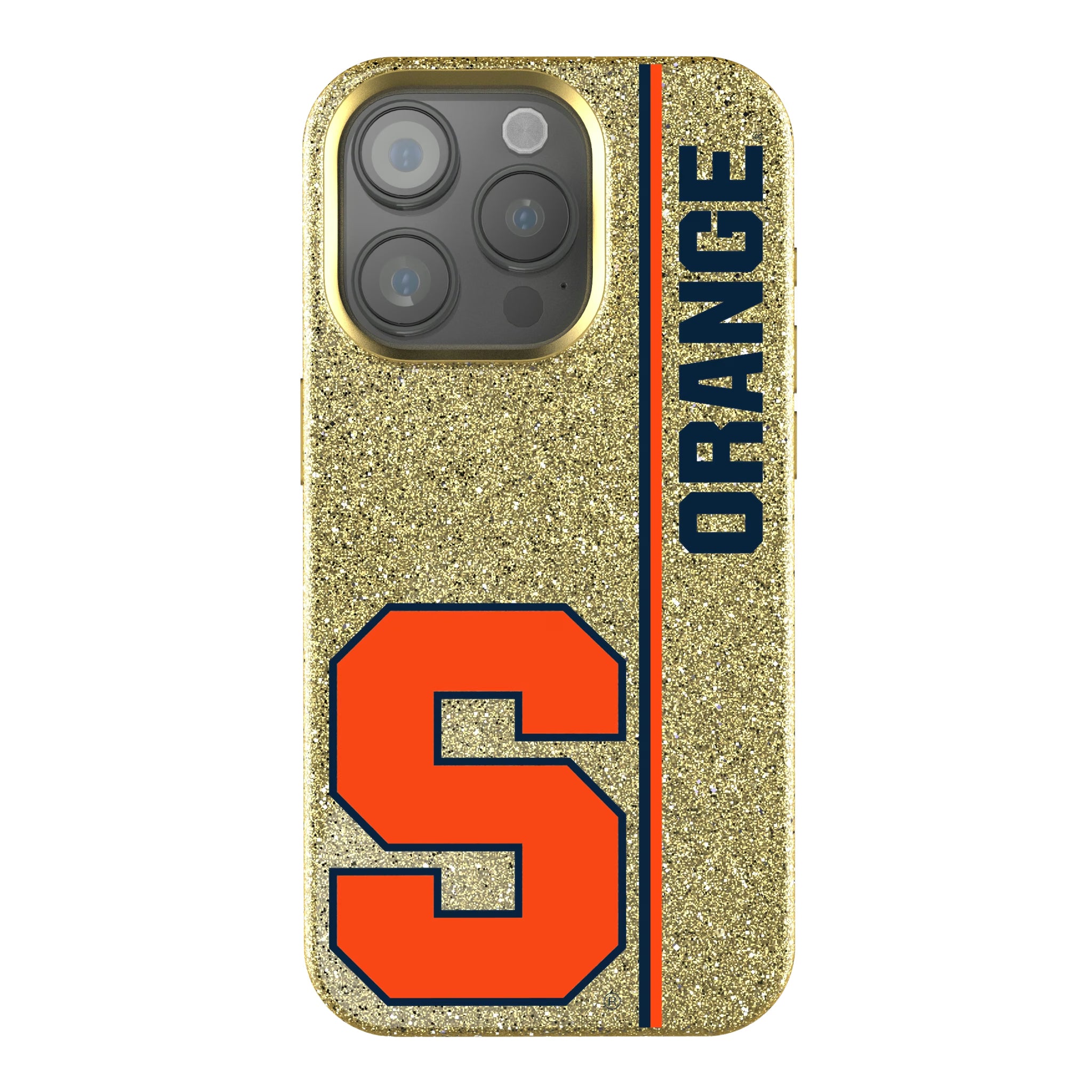 Syracuse University Orange Sidebar iPhone Bling Phone Case for Apple iPhone