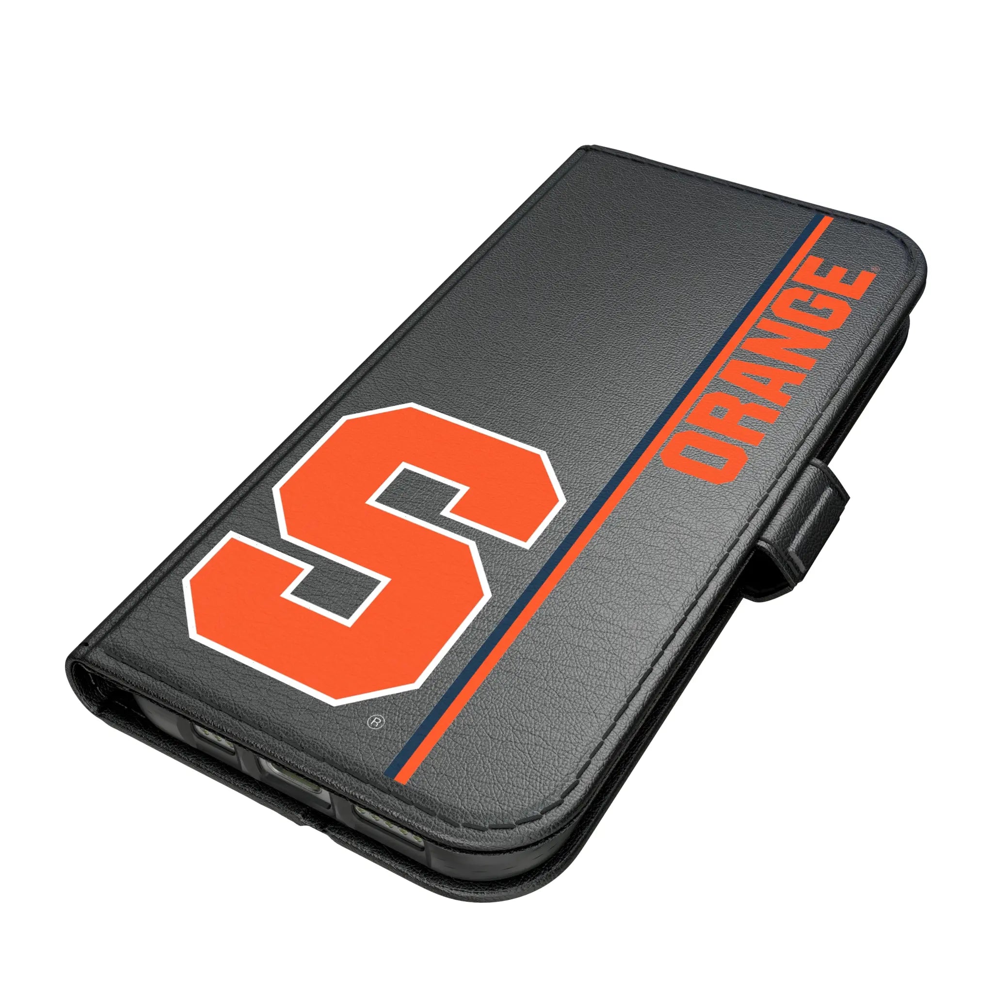 Syracuse University Orange Sidebar iPhone Folio Phone Case for Apple iPhone#Device_iPhone 17