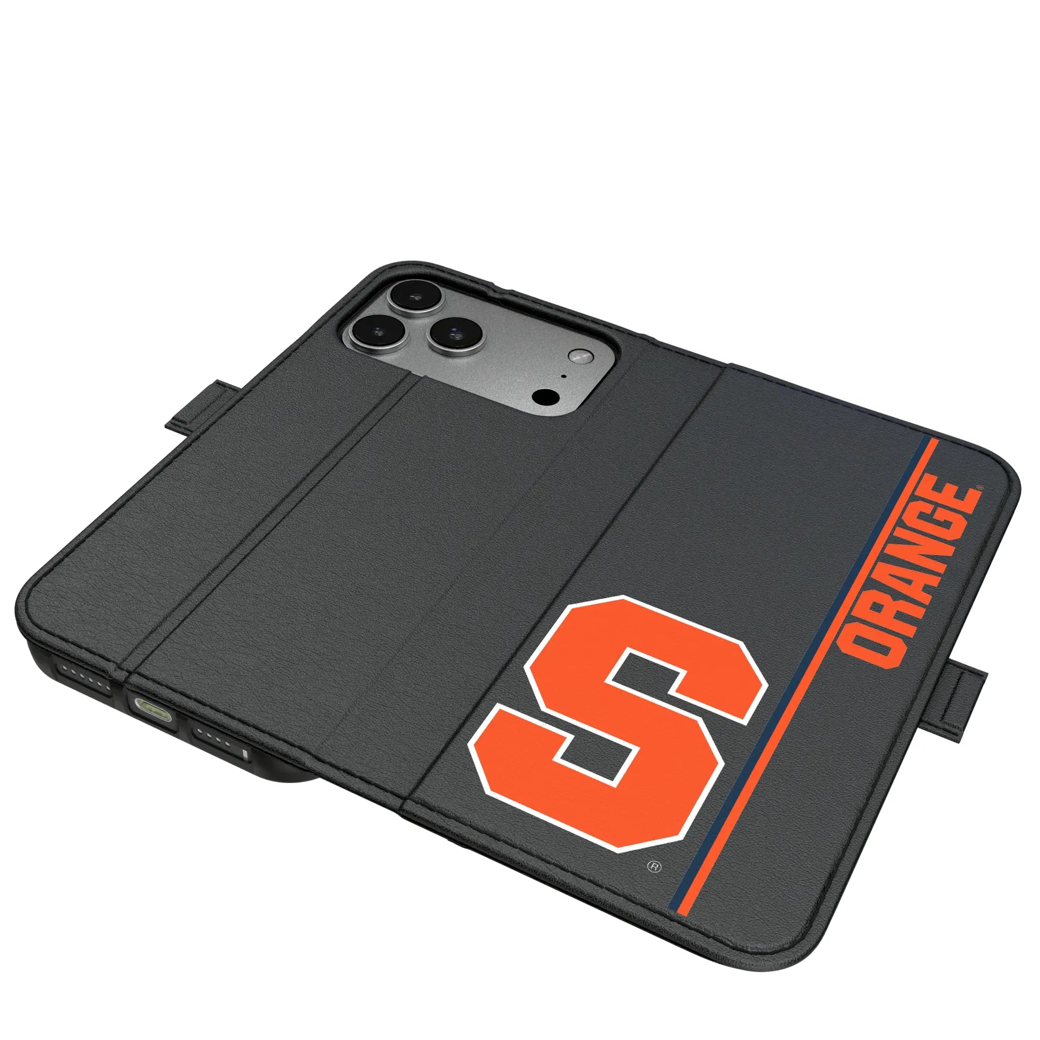 Syracuse University Orange Sidebar iPhone Folio Phone Case for Apple iPhone#Device_iPhone 17 Pro Max