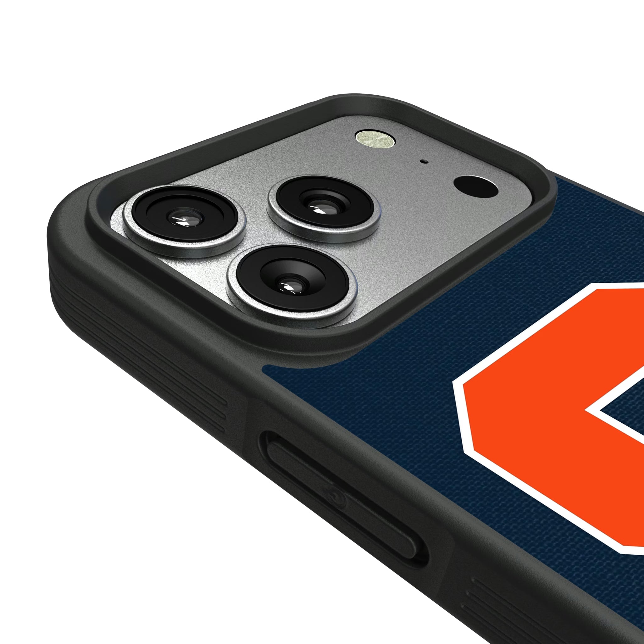 Syracuse University Orange Solid iPhone Bump Phone Case for Apple iPhone - Detail#Device_iPhone 17 Pro