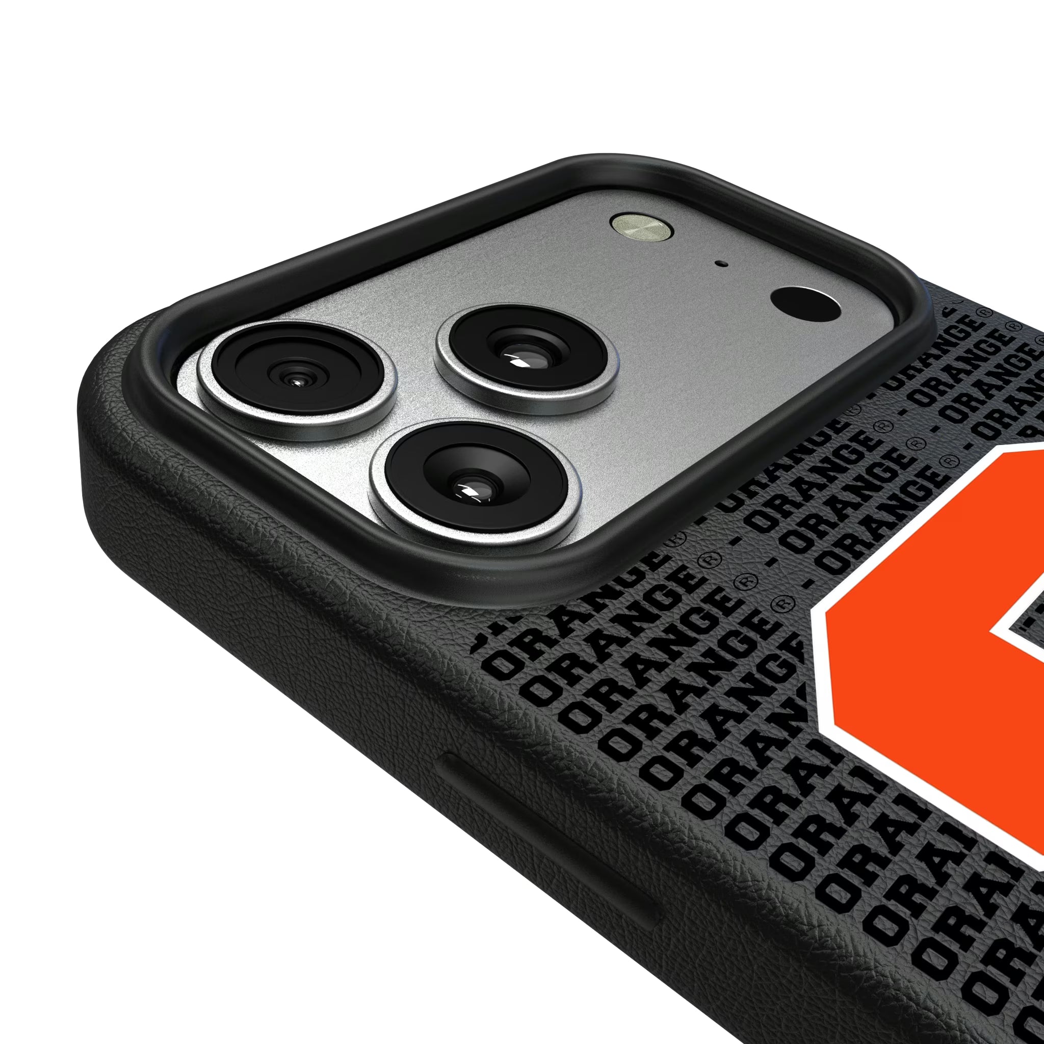 Syracuse University Orange Text Backdrop iPhone MagSafe Compatible Phone Case for Apple iPhone - Detail#Device_iPhone 17 Pro Max