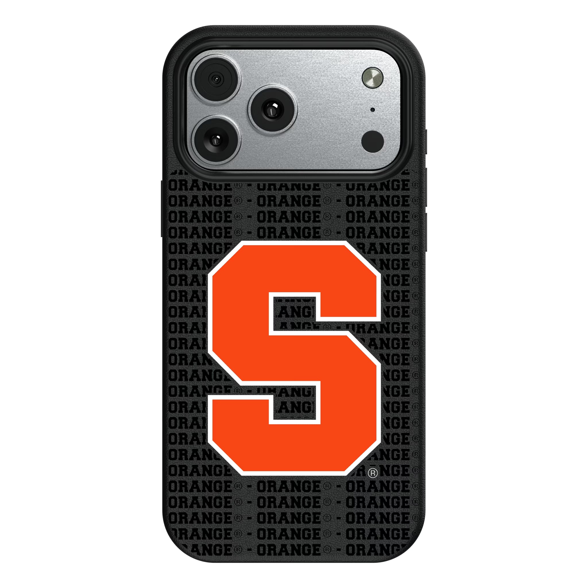 Syracuse University Orange Text Backdrop iPhone MagSafe Compatible Phone Case for Apple iPhone#Device_iPhone 17 Pro Max
