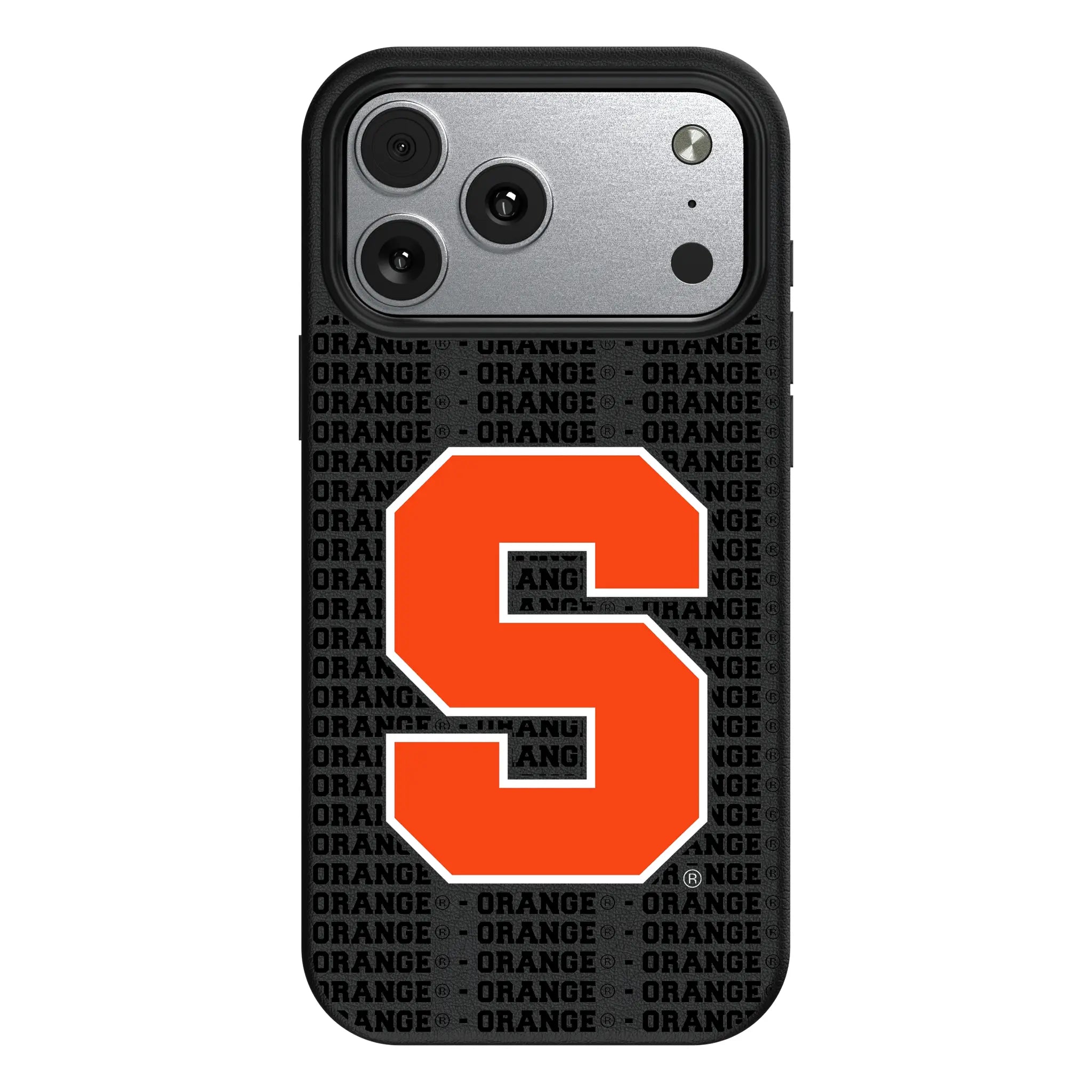 Syracuse University Orange Text Backdrop iPhone MagSafe Compatible Phone Case for Apple iPhone#Device_iPhone 17 Pro Max