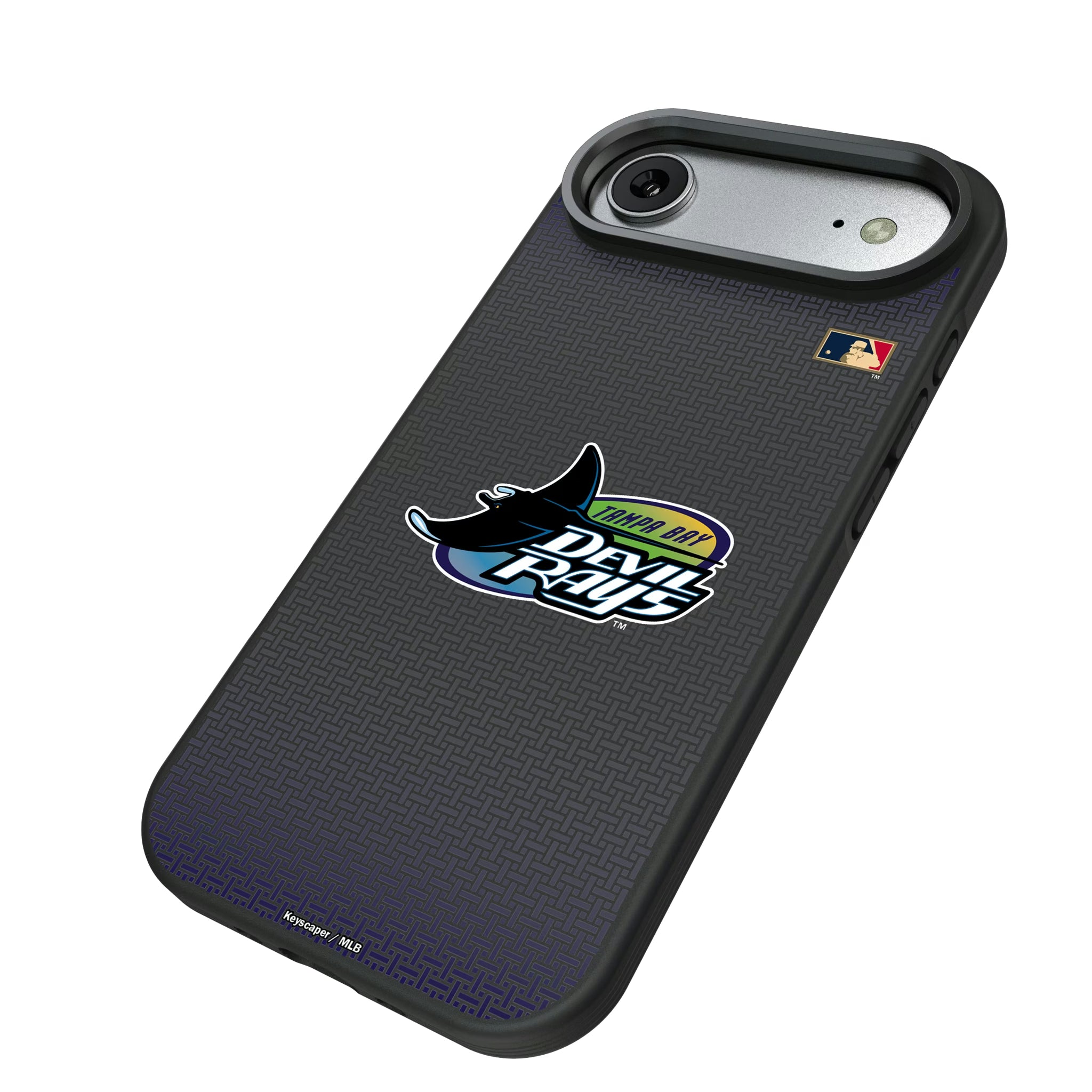 Tampa Bay 1998-2000 - Cooperstown Collection Linen iPhone Bump Phone Case for Apple iPhone - Isometric View#Device_iPhone Air