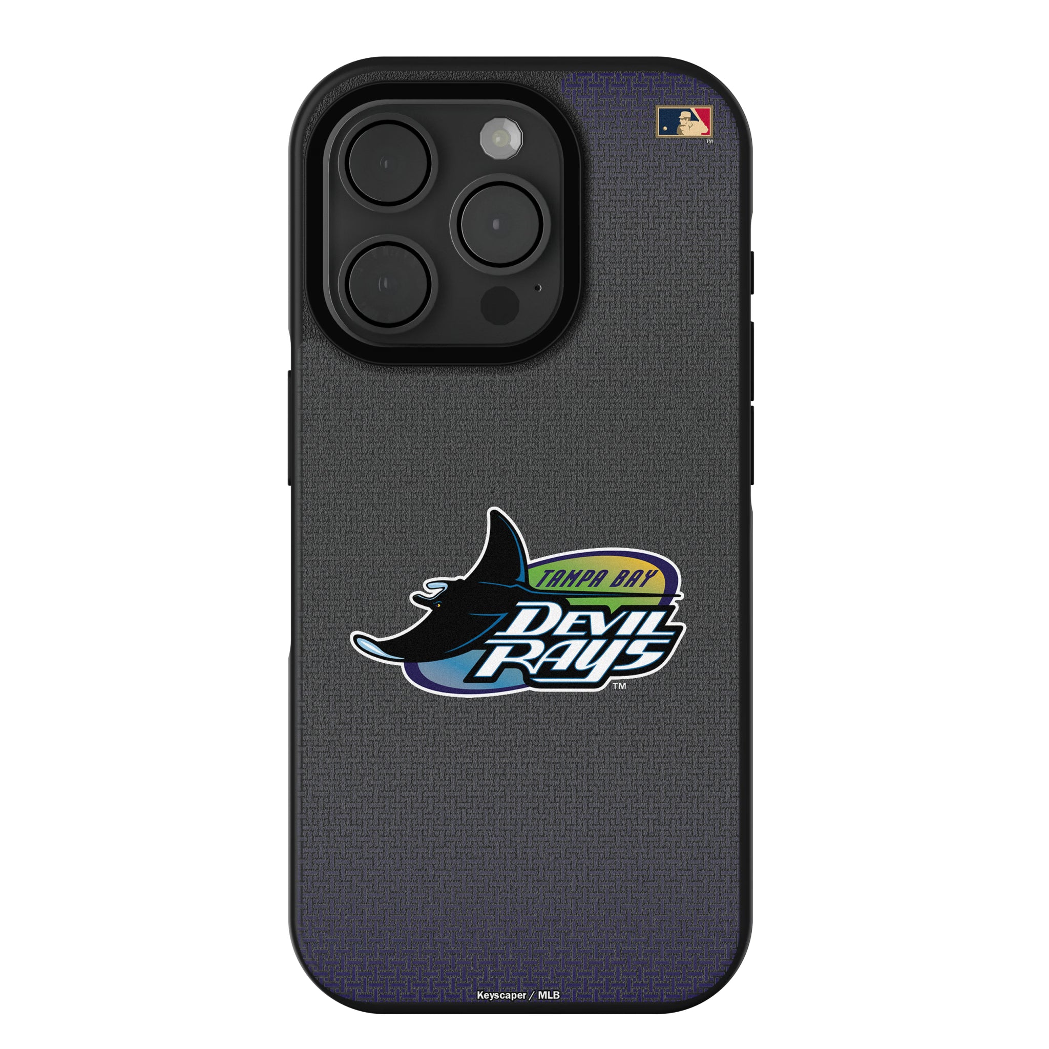 Tampa Bay 1998-2000 - Cooperstown Collection Linen iPhone Bump Phone Case for Apple iPhone
