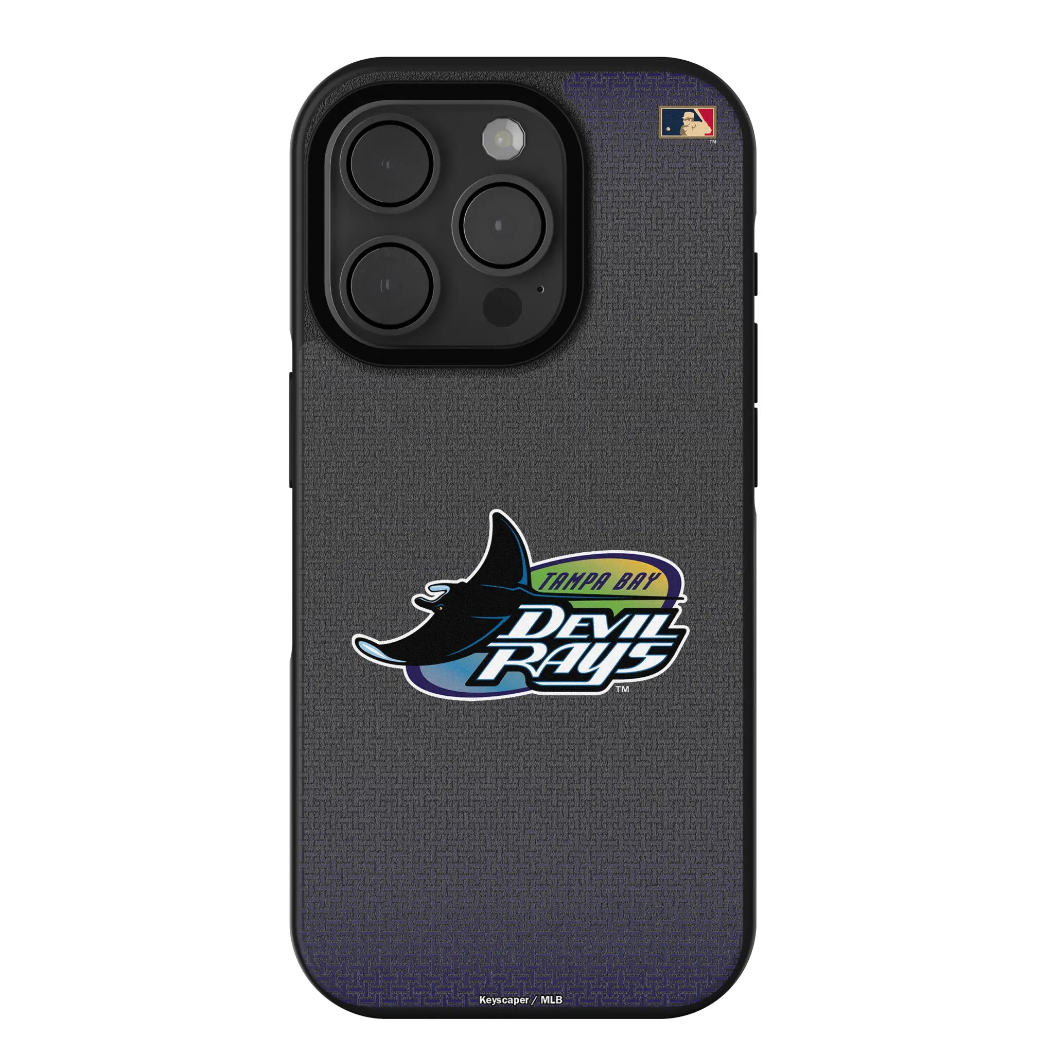 Tampa Bay 1998-2000 - Cooperstown Collection Linen iPhone Bump Phone Case for Apple iPhone