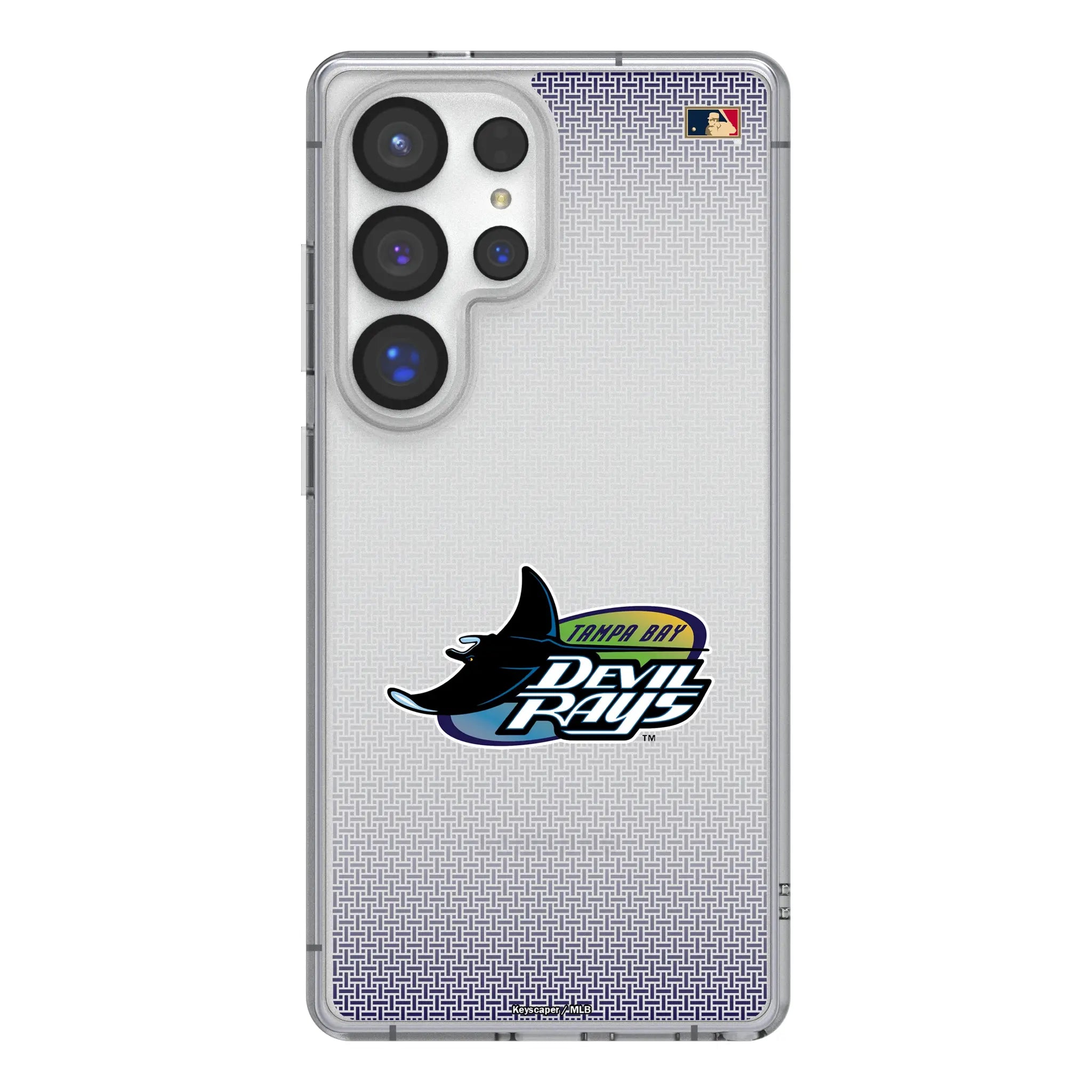 Tampa Bay 1998-2000 - Cooperstown Collection Linen Galaxy Clear Phone Case for Samsung Galaxy#Device_Galaxy S25 Ultra