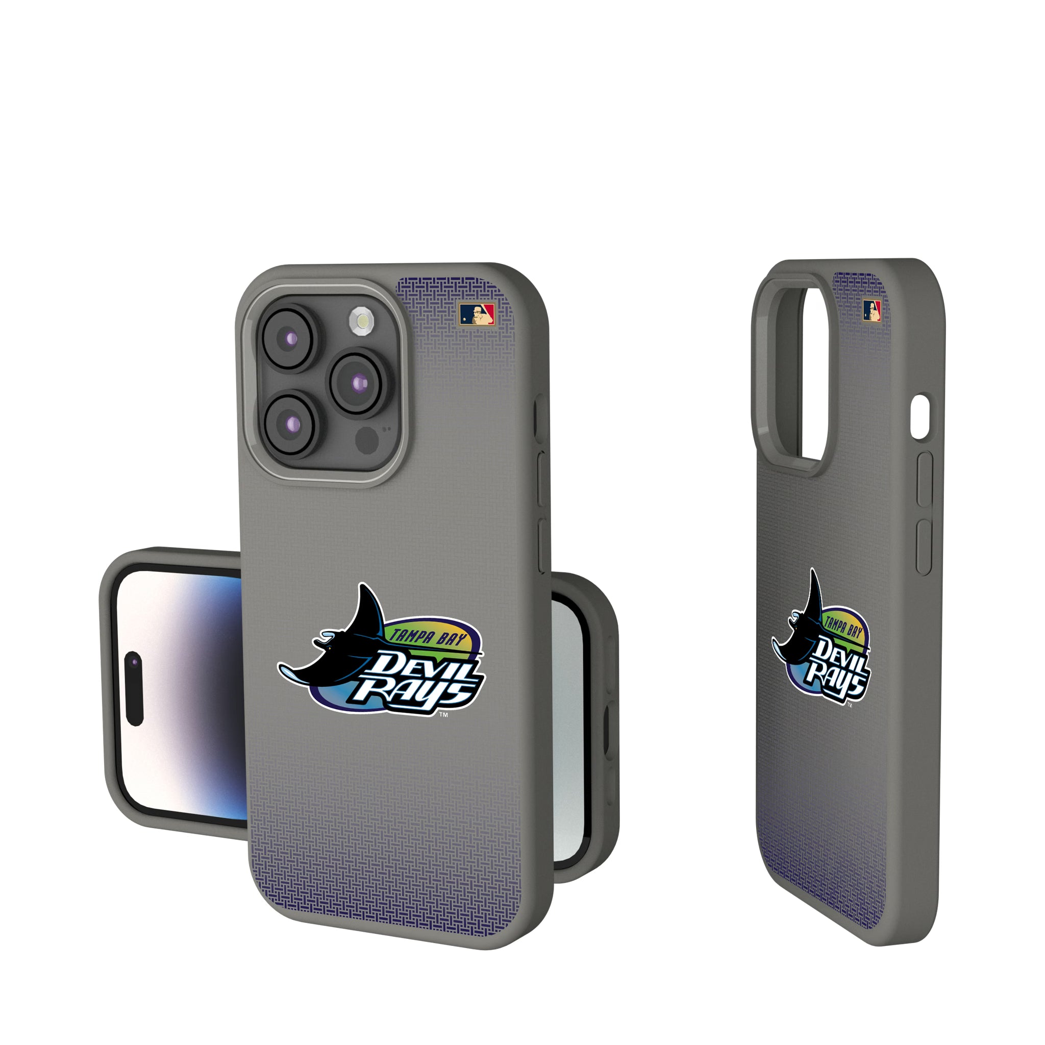 Tampa Bay 1998-2000 - Cooperstown Collection Linen iPhone Soft Touch Phone Case for Apple iPhone
