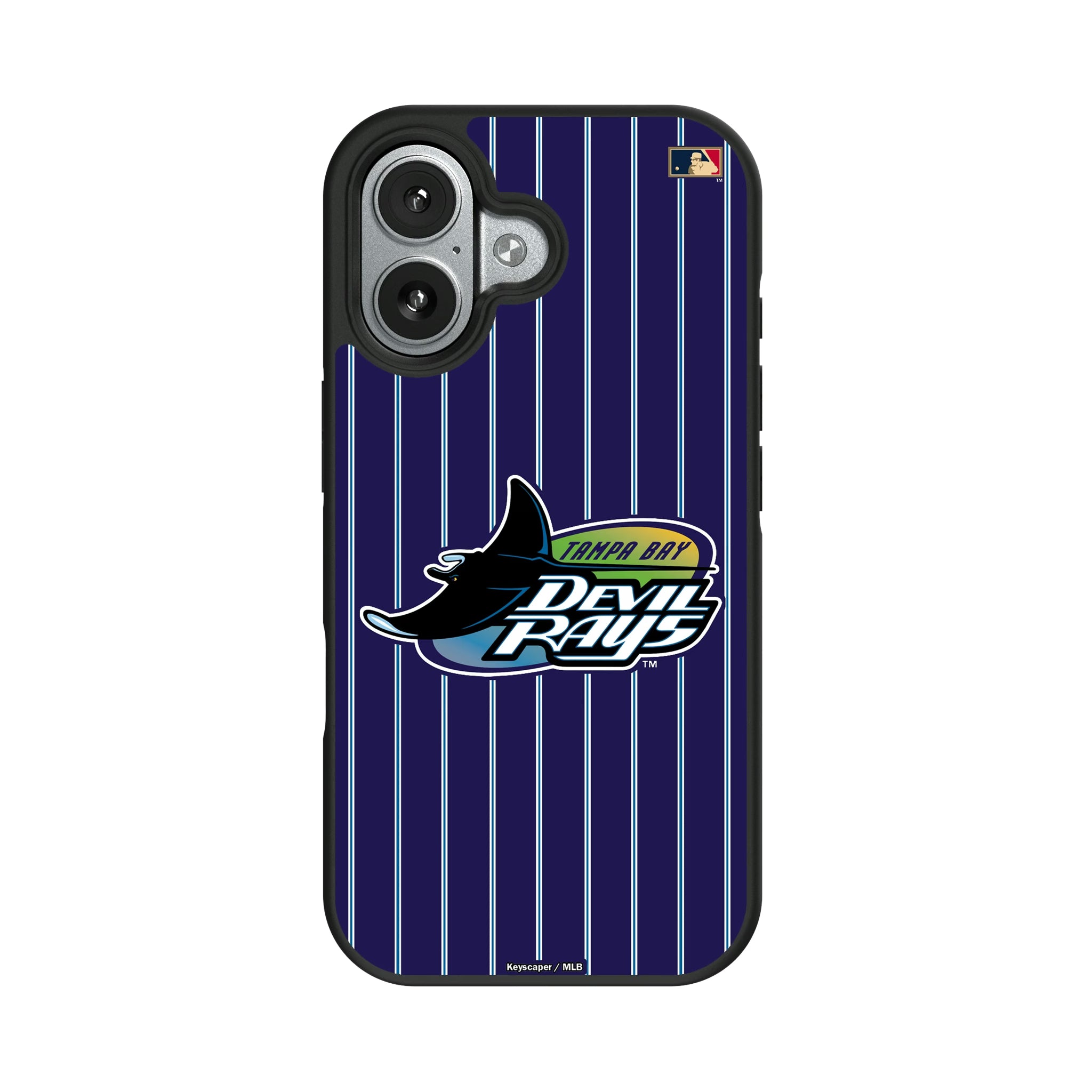 Tampa Bay 1998-2000 - Cooperstown Collection Pinstripe iPhone Bump Phone Case for Apple iPhone#Device_iPhone 17