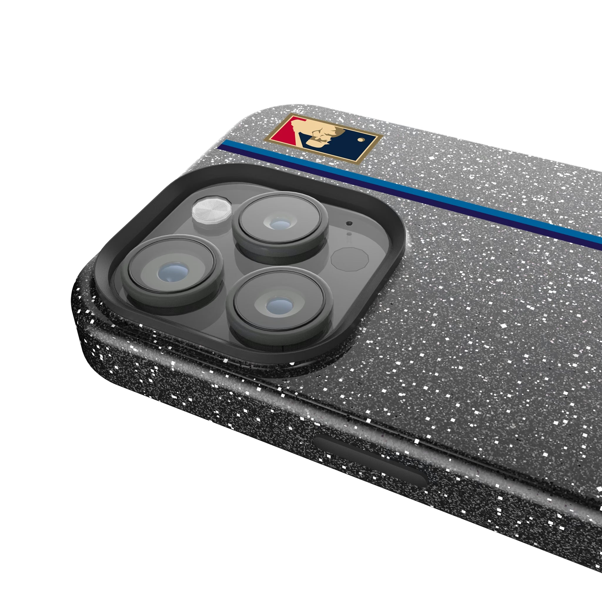 Tampa Bay 1998-2000 - Cooperstown Collection Sidebar iPhone Bling Phone Case for Apple iPhone - Detail
