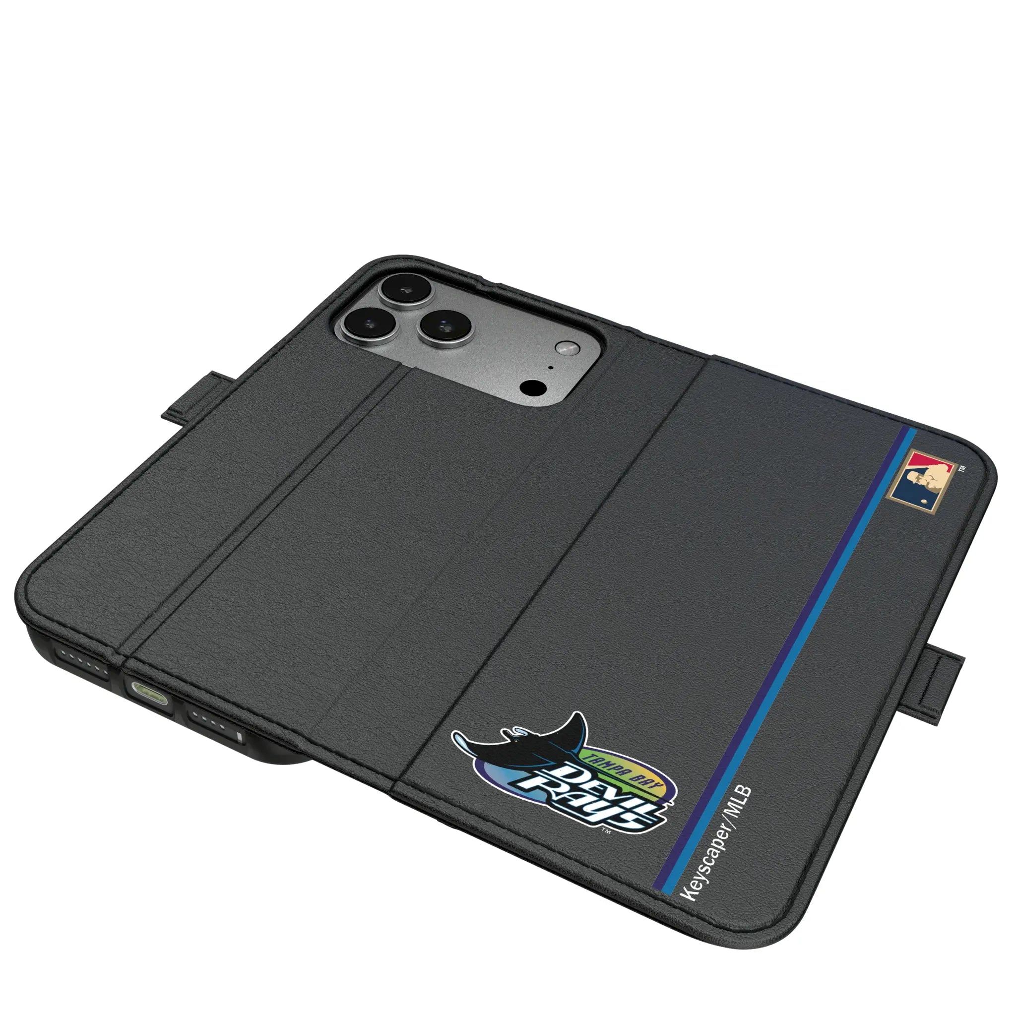 Tampa Bay 1998-2000 - Cooperstown Collection Sidebar iPhone Folio Phone Case for Apple iPhone#Device_iPhone 17 Pro Max