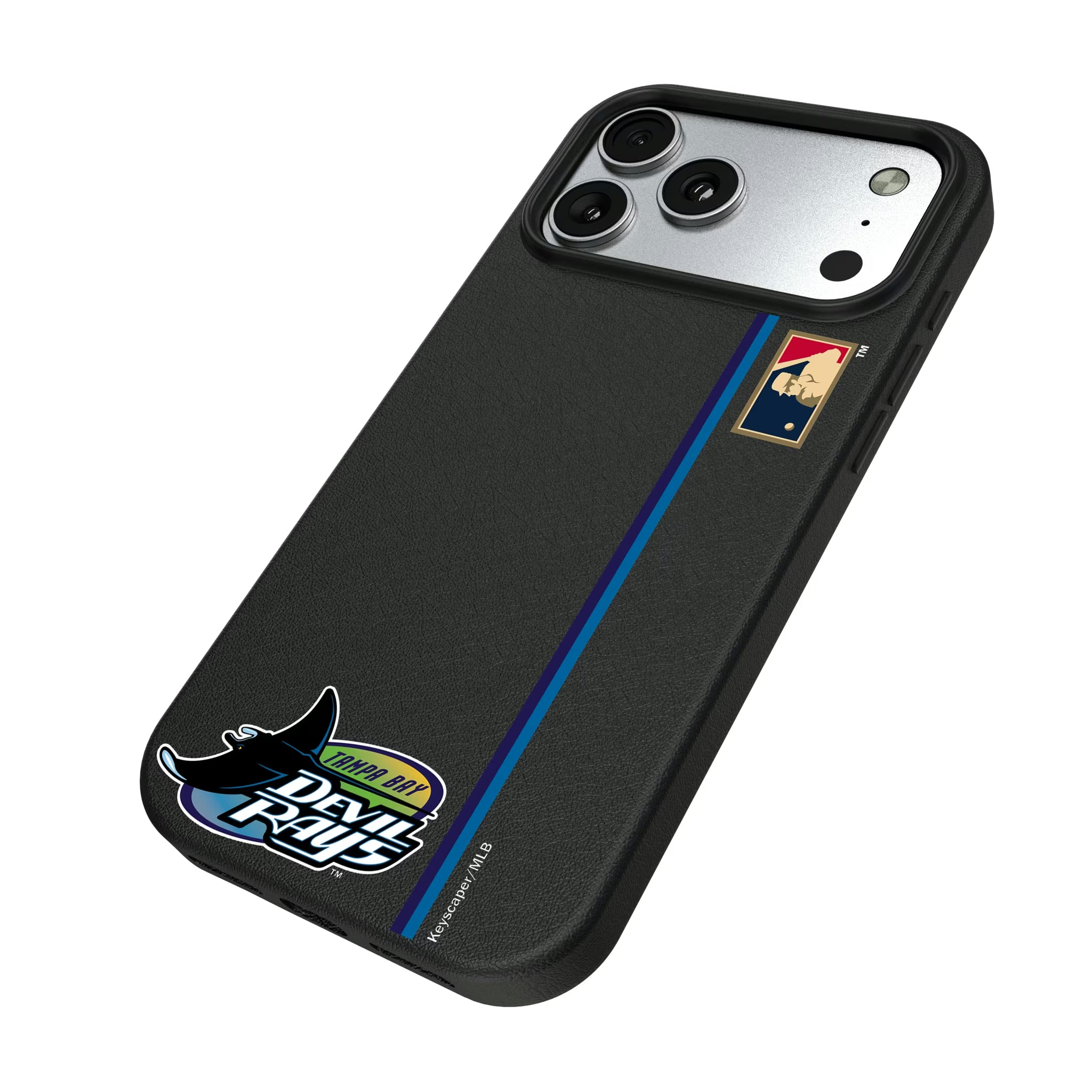 Tampa Bay 1998-2000 - Cooperstown Collection Sidebar iPhone MagSafe Compatible Phone Case for Apple iPhone - Isometric View#Device_iPhone 17 Pro Max