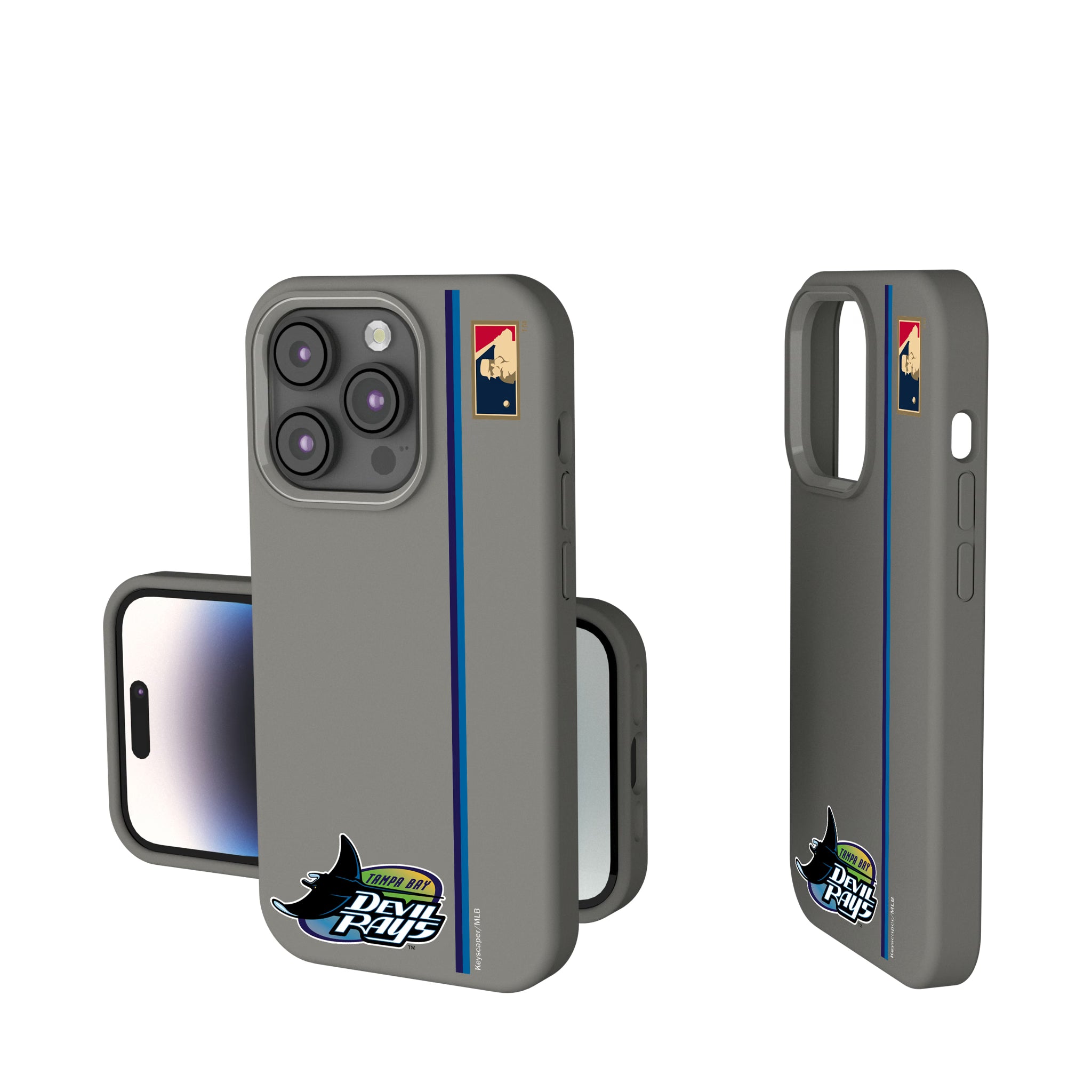 Tampa Bay 1998-2000 - Cooperstown Collection Sidebar iPhone Soft Touch Phone Case for Apple iPhone