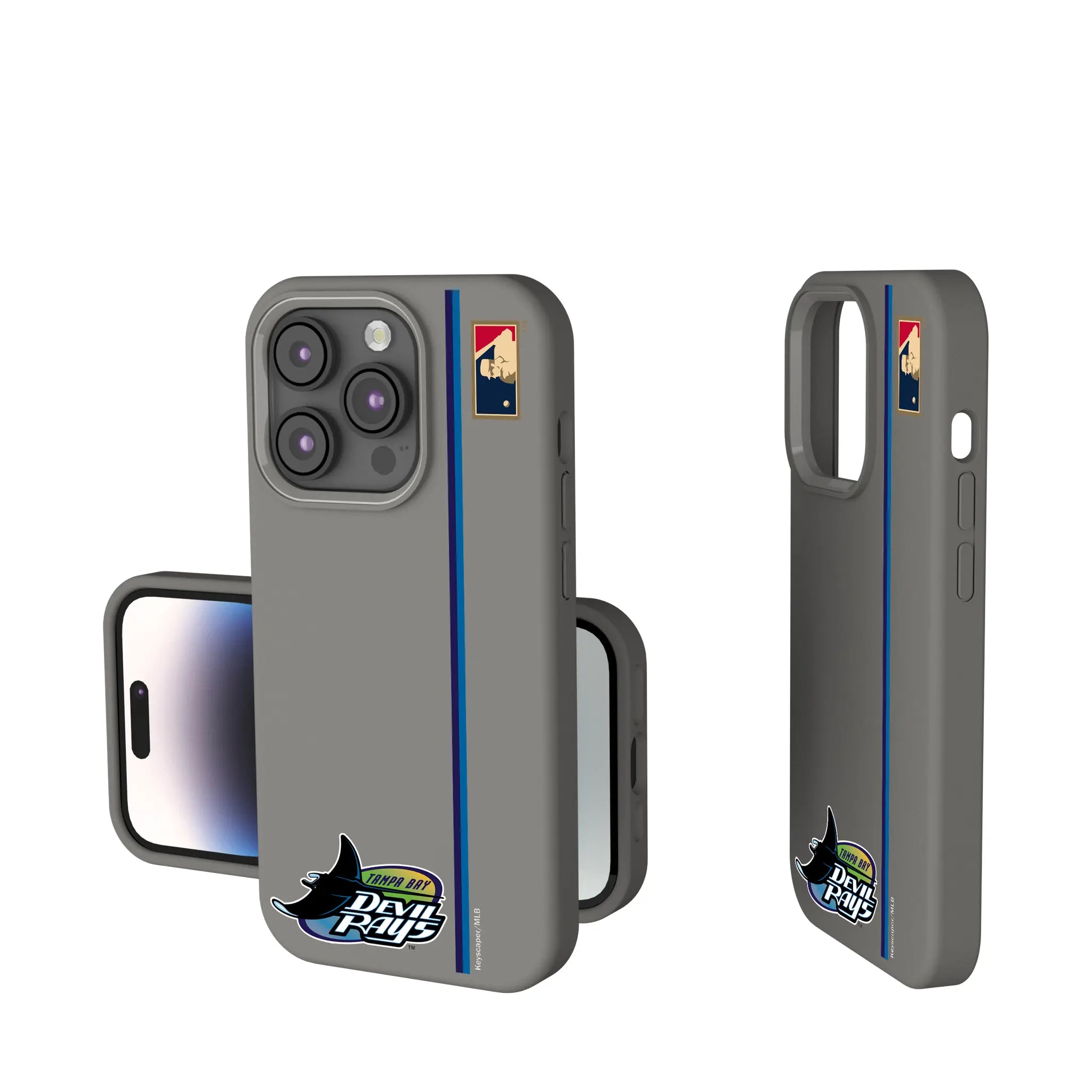 Tampa Bay 1998-2000 - Cooperstown Collection Sidebar iPhone Soft Touch Phone Case for Apple iPhone