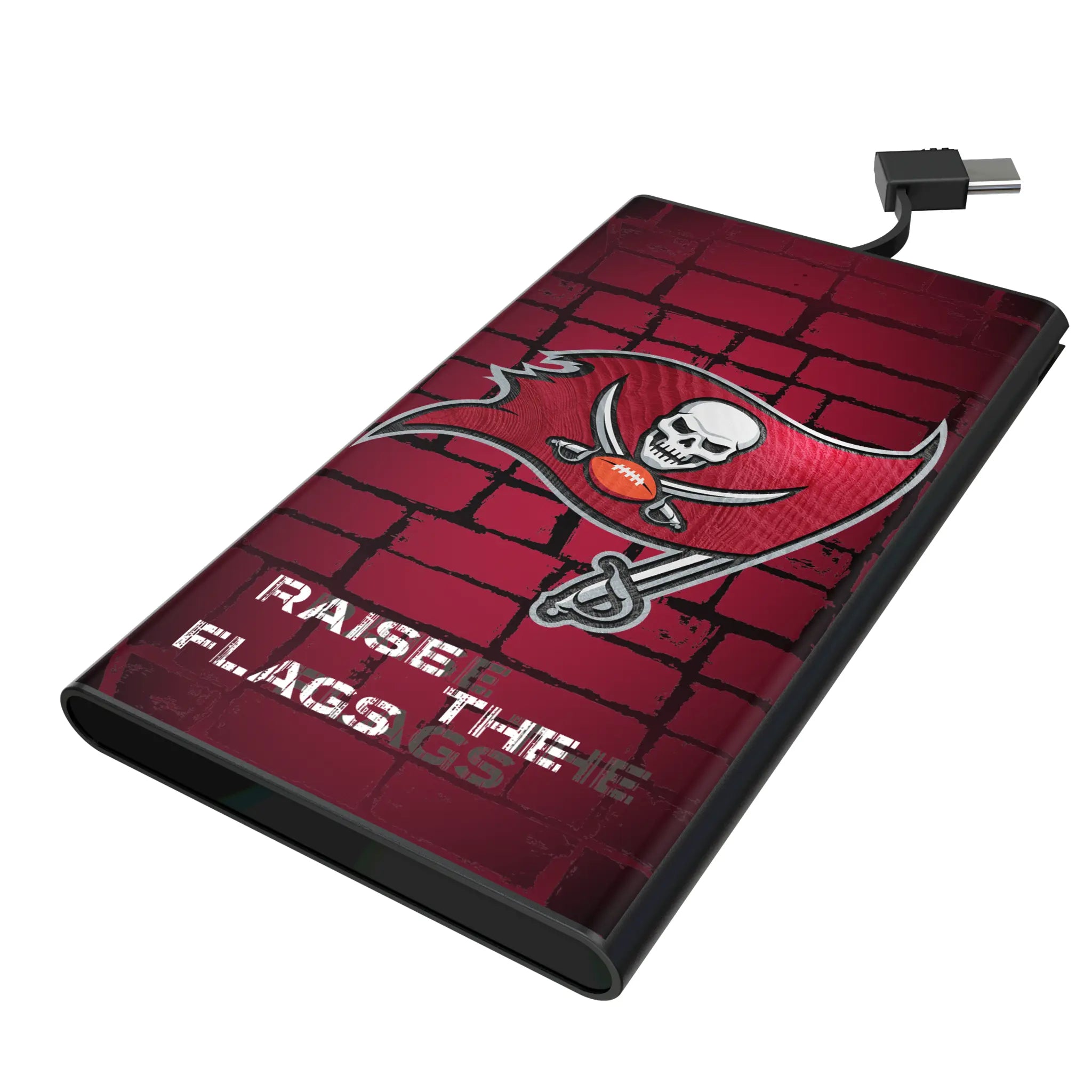 Tampa Bay Buccaneers Brick 5000mAh Flat Power Bank