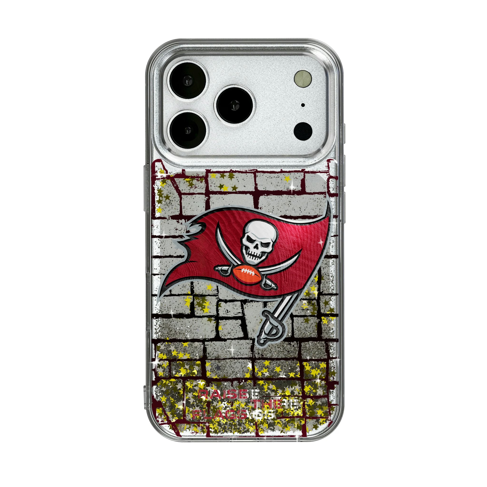 Tampa Bay Buccaneers Brick iPhone Glitter Phone Case for Apple iPhone