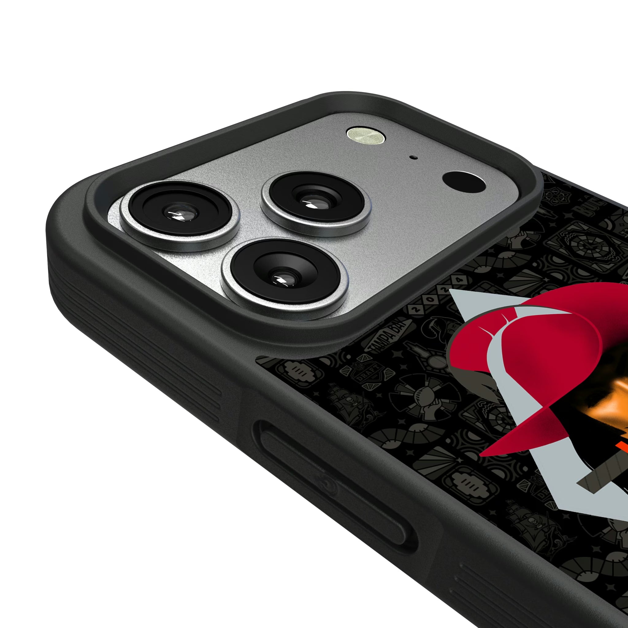 Tampa Bay Buccaneers Deco iPhone Bump Phone Case for Apple iPhone - Detail#Device_iPhone 17 Pro