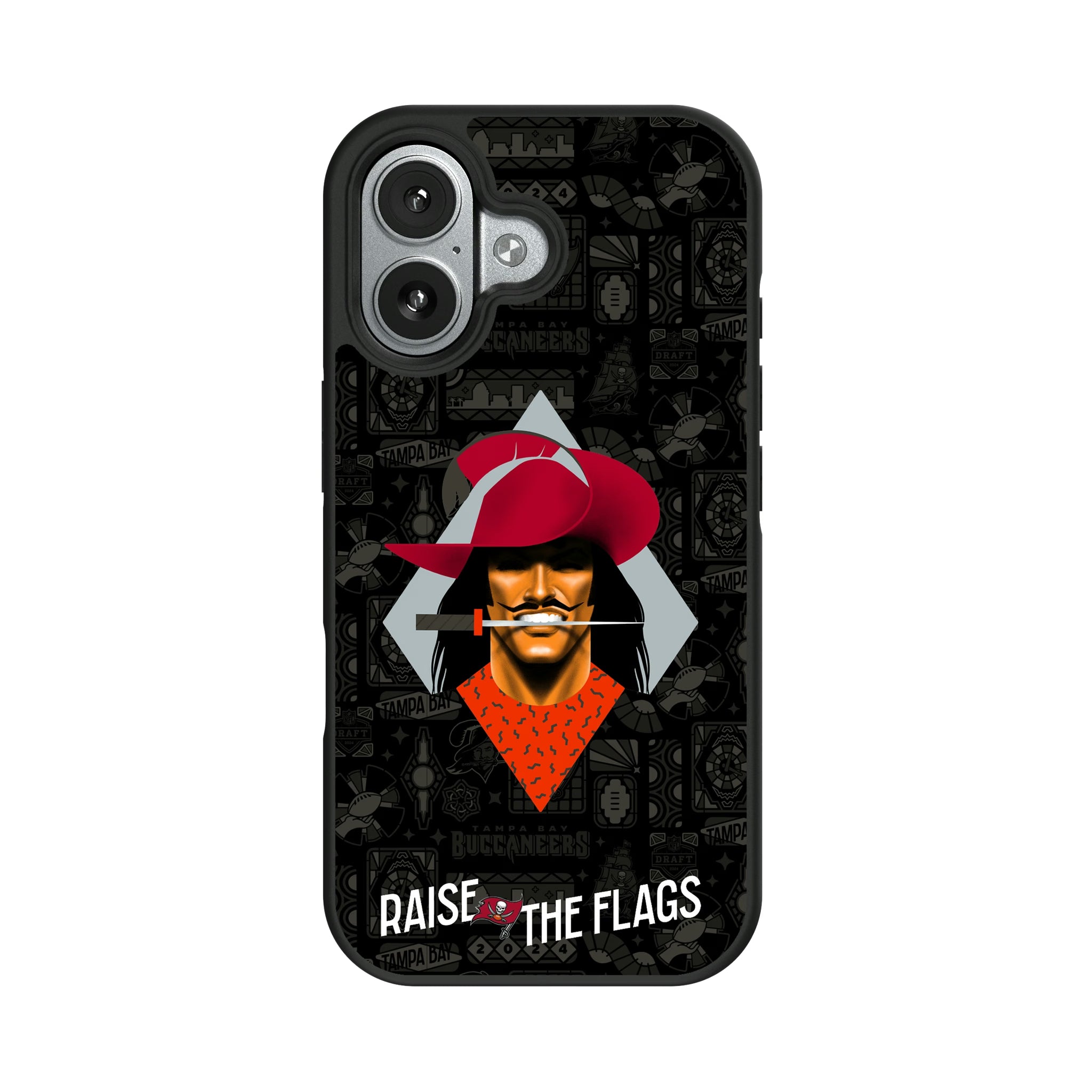 Tampa Bay Buccaneers Deco iPhone Bump Phone Case for Apple iPhone#Device_iPhone 17
