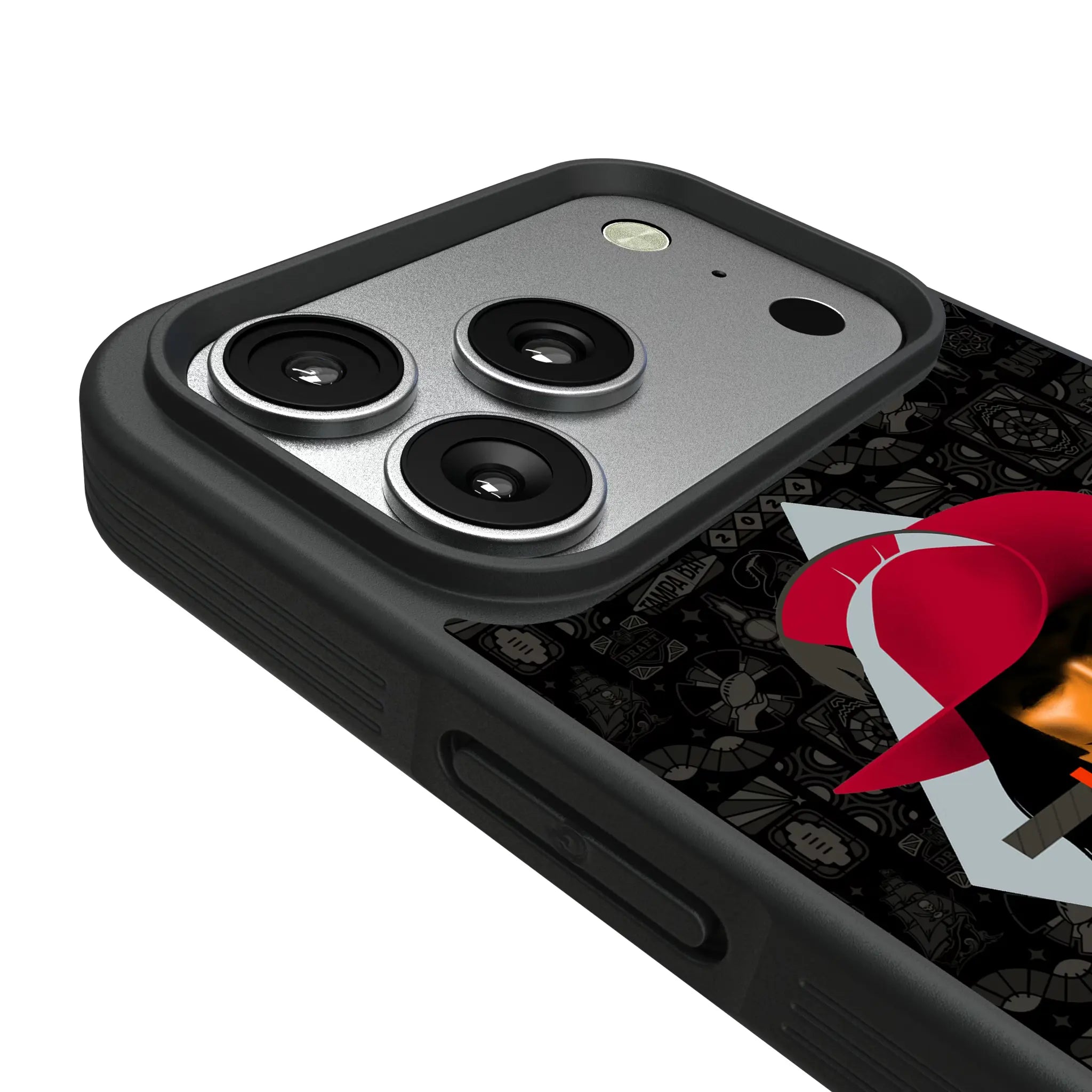 Tampa Bay Buccaneers Deco iPhone Bump Phone Case for Apple iPhone - Detail#Device_iPhone 17 Pro