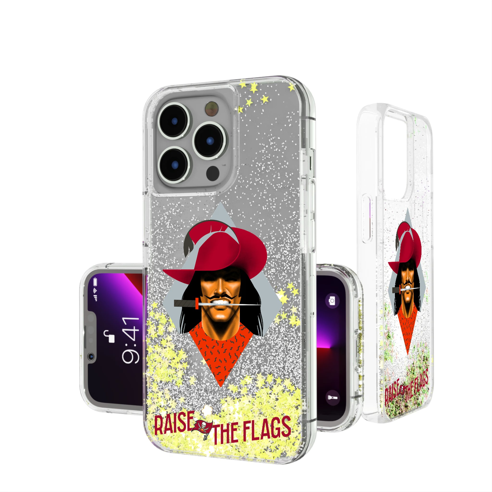 Tampa Bay Buccaneers Deco iPhone Glitter Phone Case for Apple iPhone