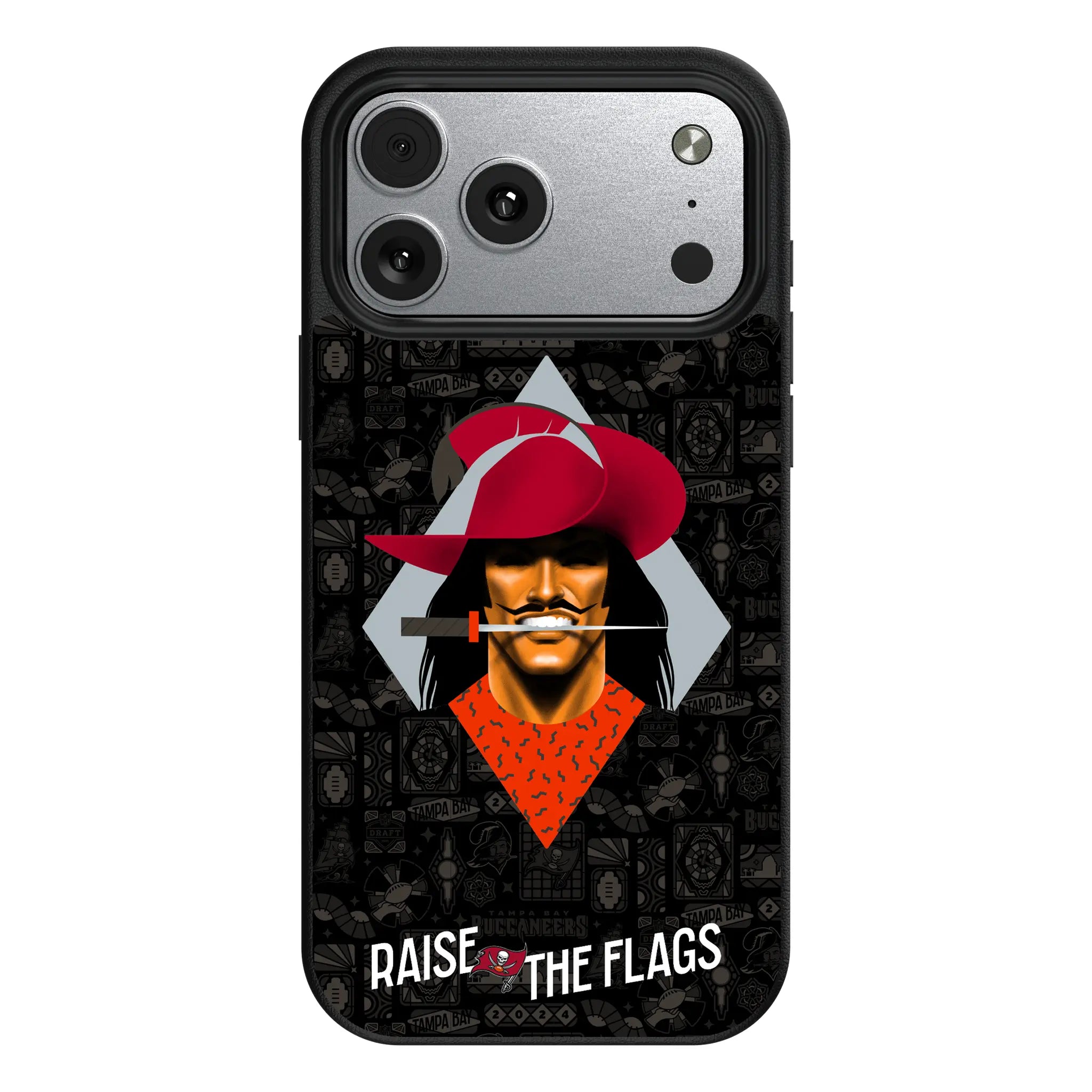 Tampa Bay Buccaneers Deco iPhone MagSafe Compatible Phone Case for Apple iPhone#Device_iPhone 17 Pro Max