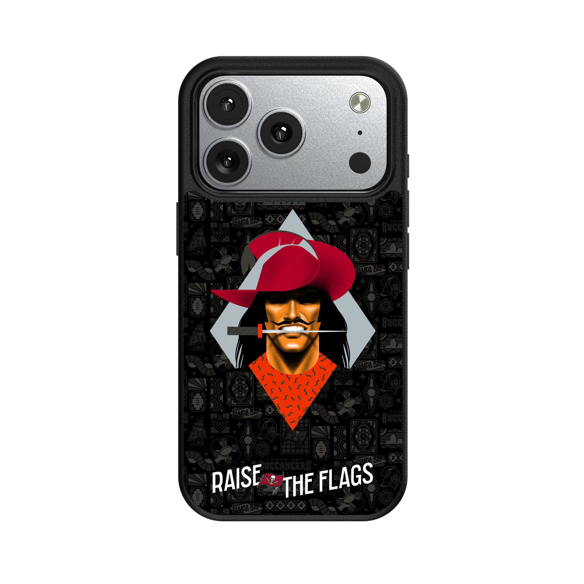 Tampa Bay Buccaneers Deco iPhone MagSafe Compatible Phone Case for Apple iPhone#Device_iPhone 17 Pro