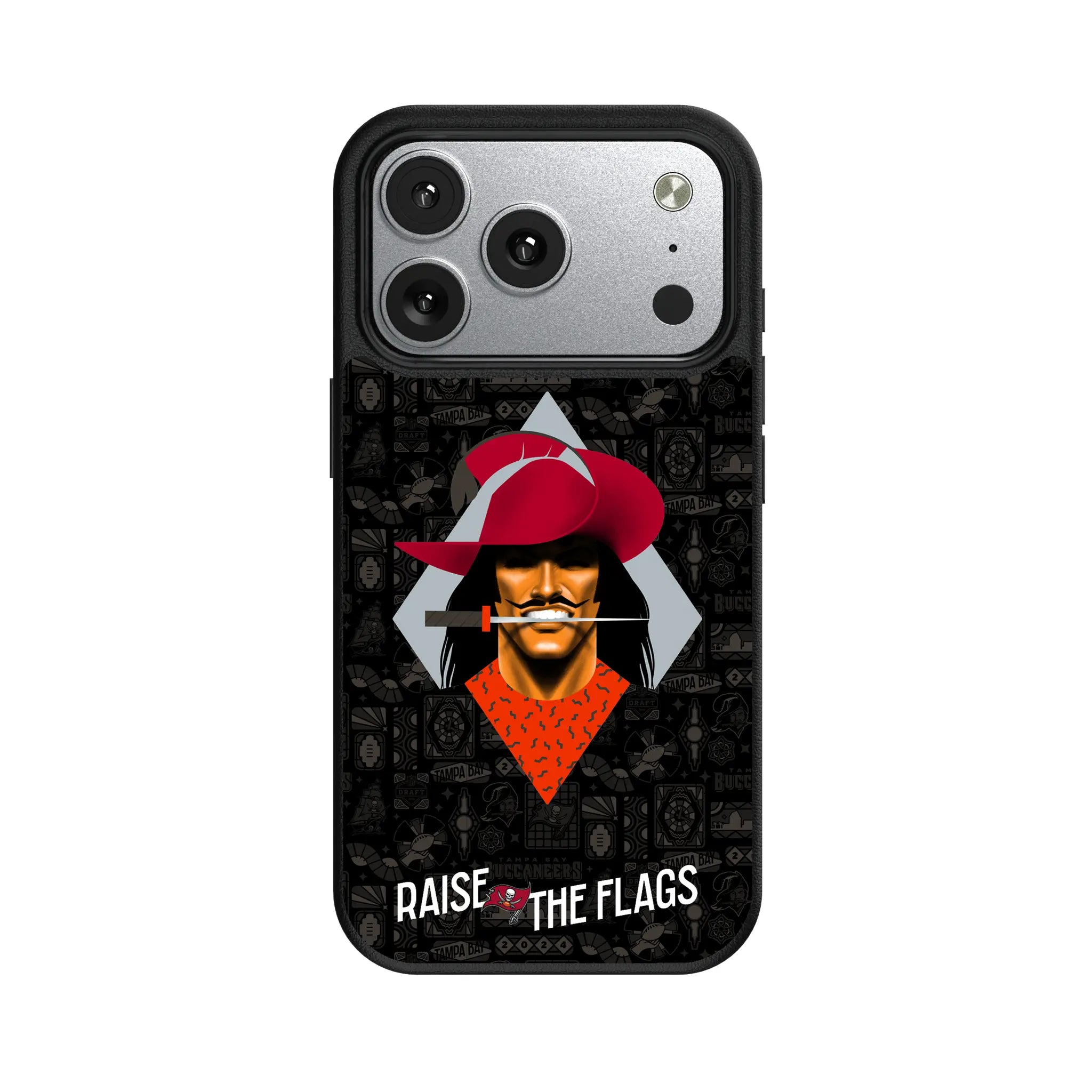 Tampa Bay Buccaneers Deco iPhone MagSafe Compatible Phone Case for Apple iPhone#Device_iPhone 17 Pro
